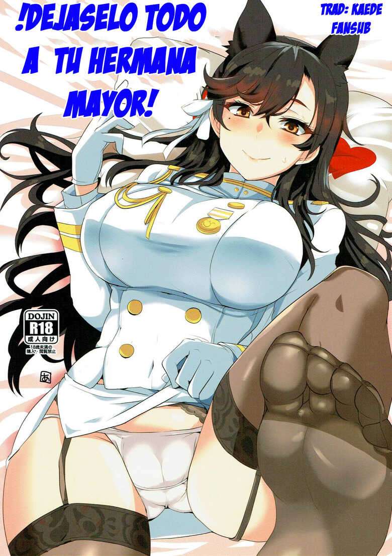 (Puniket 36) [BlueMage (Aoi Manabu)] Onee-chan ni Makasenasai! | Leave It To Big Sis! (Azur Lane) [Spanish]