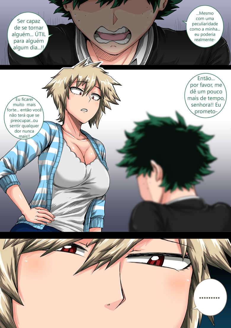 [Juicebox Koujou (Juna Juna Juice)] Boku no Harem Academia Bakugou Mama to no Natsuyasumi "Chuunen" | Férias de Verão com a Mãe do Bakugo Parte 3 Capitulo 1 (Boku no Hero Academia) [Portuguese-BR] [Ican]