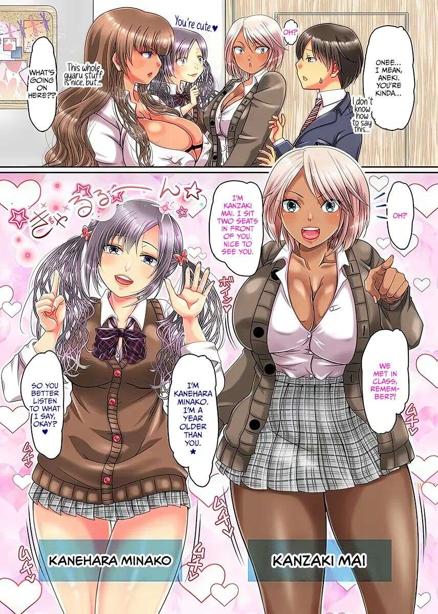 I Just Came To See My Sister, But She And Her Friends Liked My Cock And Became My Gyaru Harem [Oneshot]