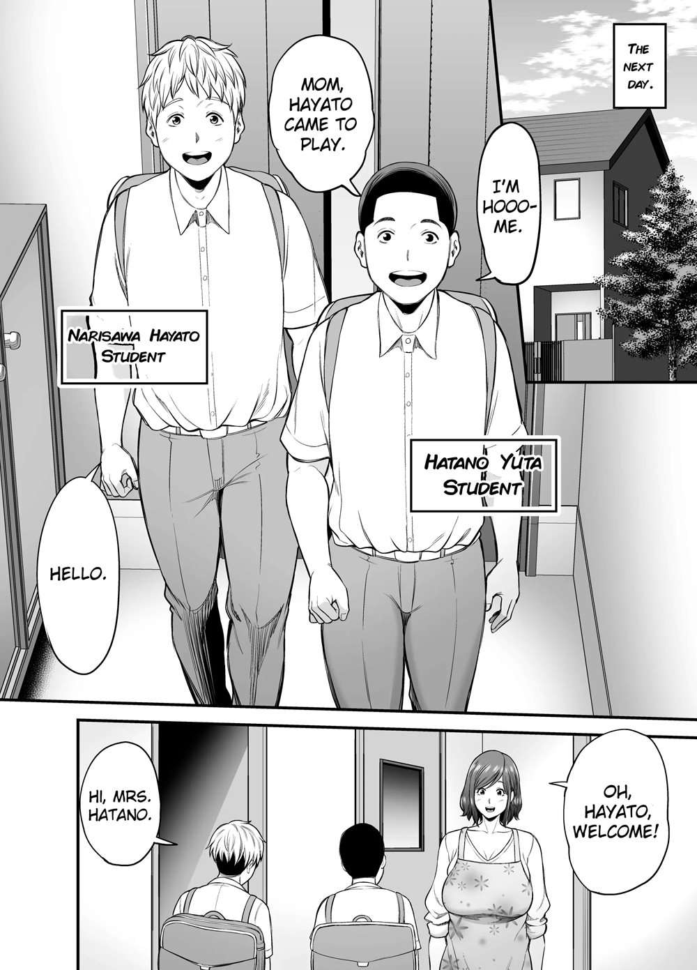 Sexless De Yokkyu Fuman Na Watashi Wa, Musuko No Tomodachi To... [Oneshot]