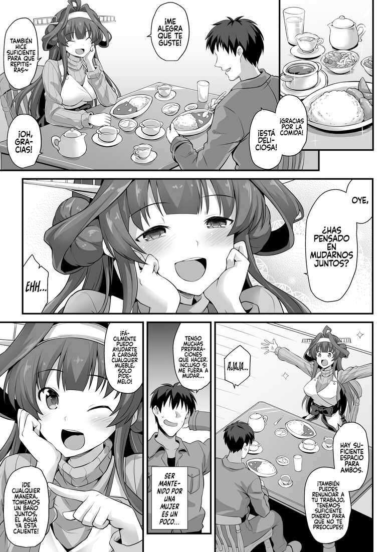 [Akutensoushin (Kokutou Nikke)] Kongou-chan to Love Love Shinkon Play (Kantai Collection -KanColle-) [Spanish] [Rakuen Translations] [Digital]