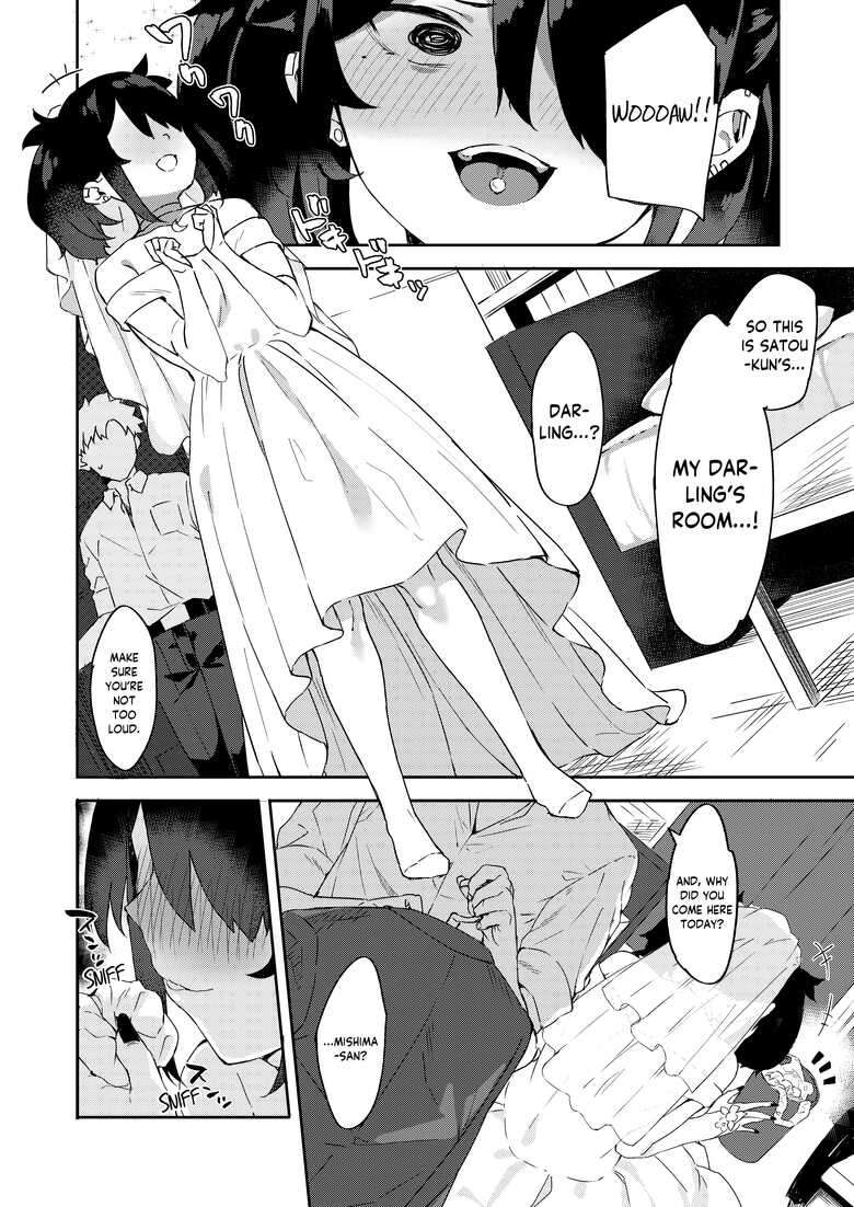 [Garimpeiro (Mame Denkyuu)] Daigaku no Douki datta Ko ga Hanayome no Kakkou shite Ongaeshi ni Kita | The Classmate Girl From My College Days Returns My Kindness in a Bridal Dress [English] [Keeez] [Digital]