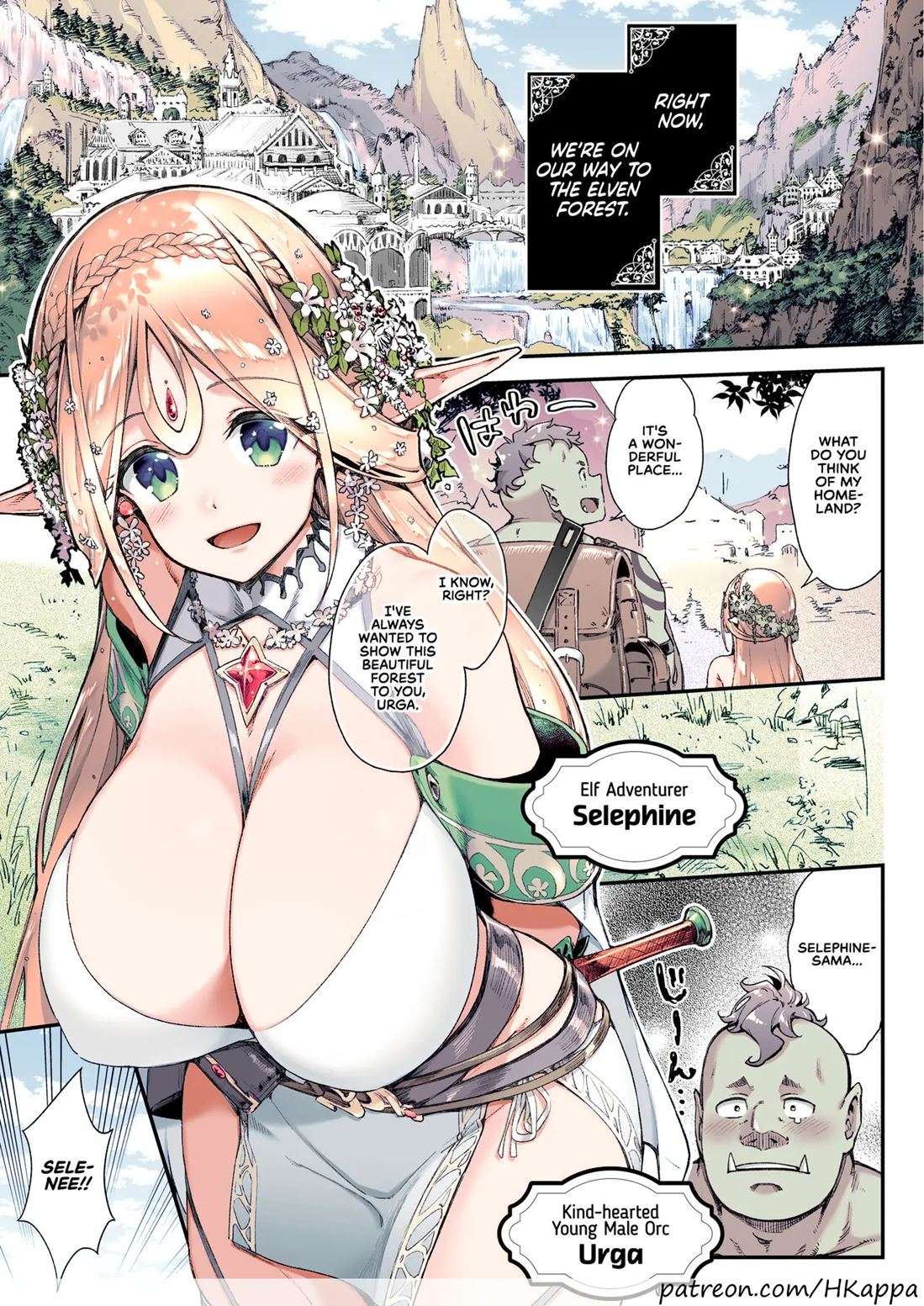 Come To The Forest Of The Lewd Elves! [Full Color]