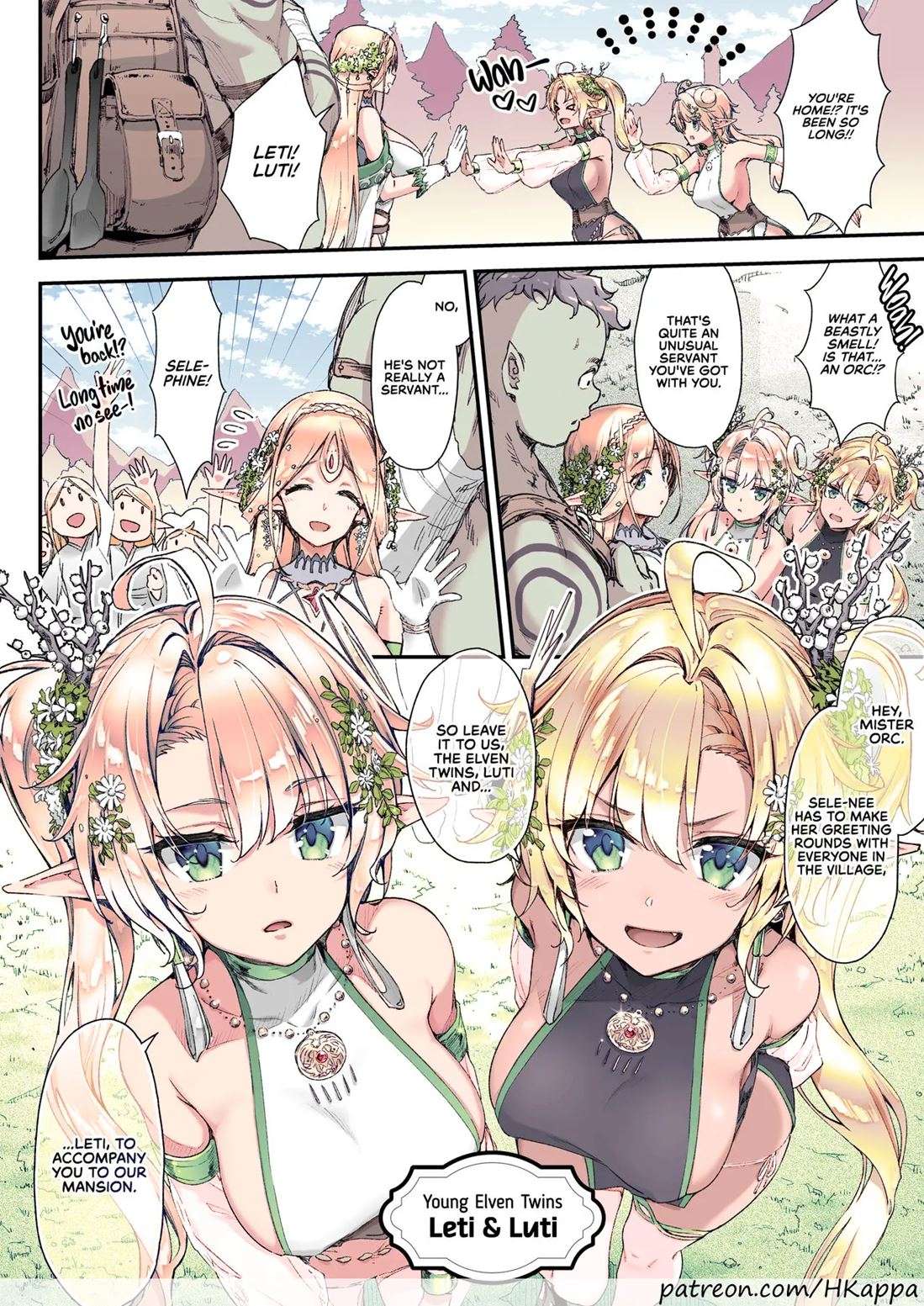 Come To The Forest Of The Lewd Elves! [Full Color]