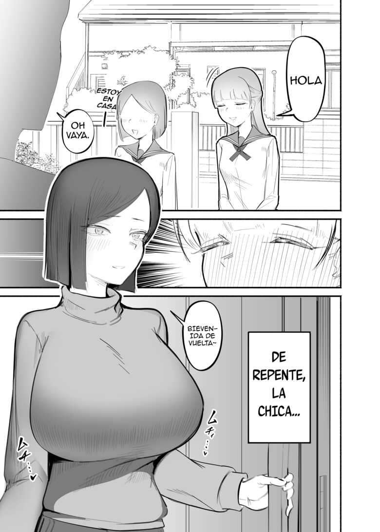 [Flat Rurit (Taira Rurit)] Onna ga Bokki suru Hodo Eroi Hitozuma | Married Woman Who's So Lewd She Gives Women Boners [Spanish] [Don Maxi]