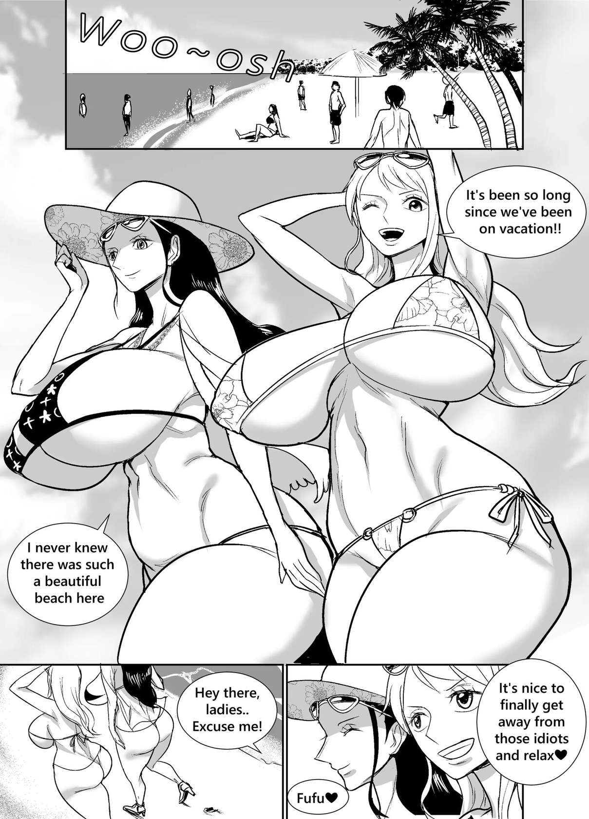 Nami&Robin One-Shota Vacation [Oneshot]