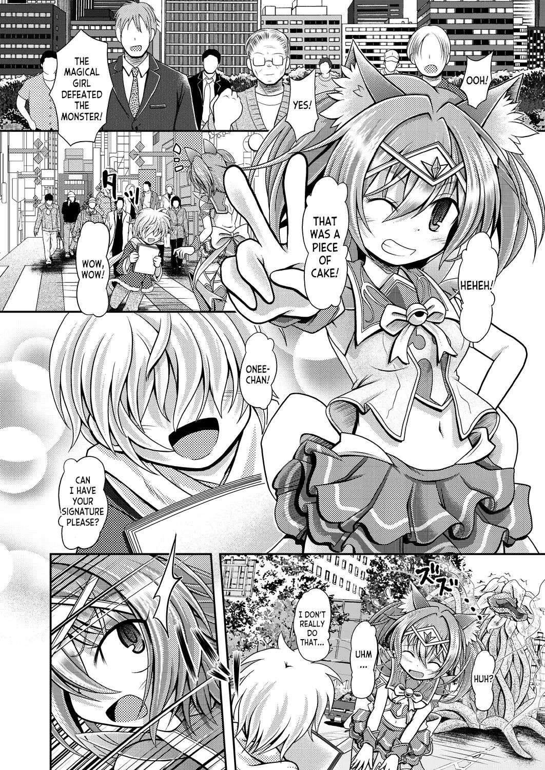 Nekomimi Mahou Shoujo Wa Naedoko Ni Sarete Shimashimashita [Oneshot]