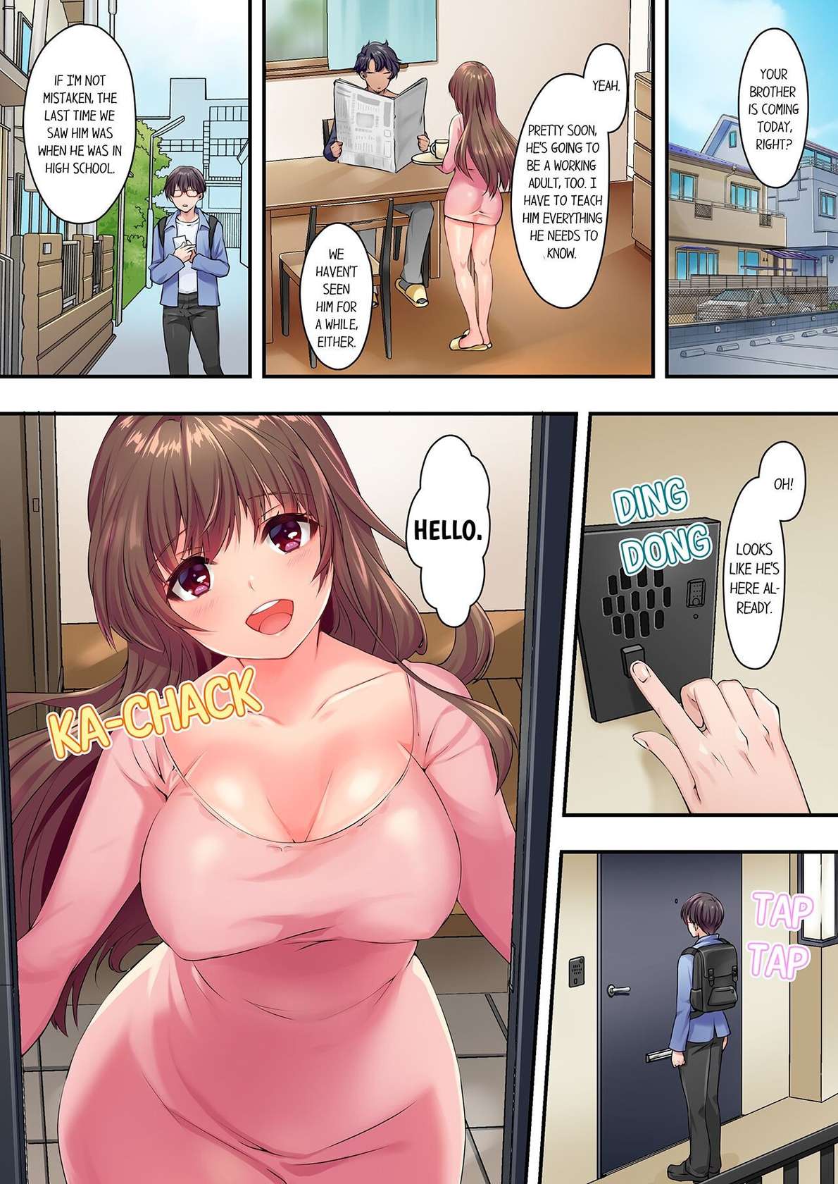 [Makkoreader] Otto no Otouto to Nikutai Kankei wo Motte Shimaimashita - Nan Shuukan Buri no Sex, Iki Sugite... 1 | I Have A Physical Relationship With My Husband's Brother - I Haven't Had Sex For Weeks, I Can't Stop Cumming Now… 1 [English]