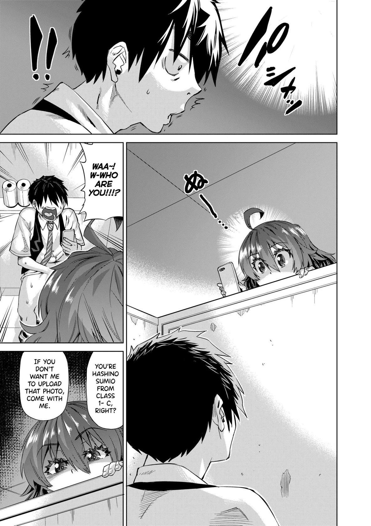 [Abe Morioka] Jagan no Saimin Inryoku de Seitokai Les Joshi-tachi no Shojo o Kyousei Rape!! Ch.1-2 [English] [biribiri] [Decensored] [Digital]