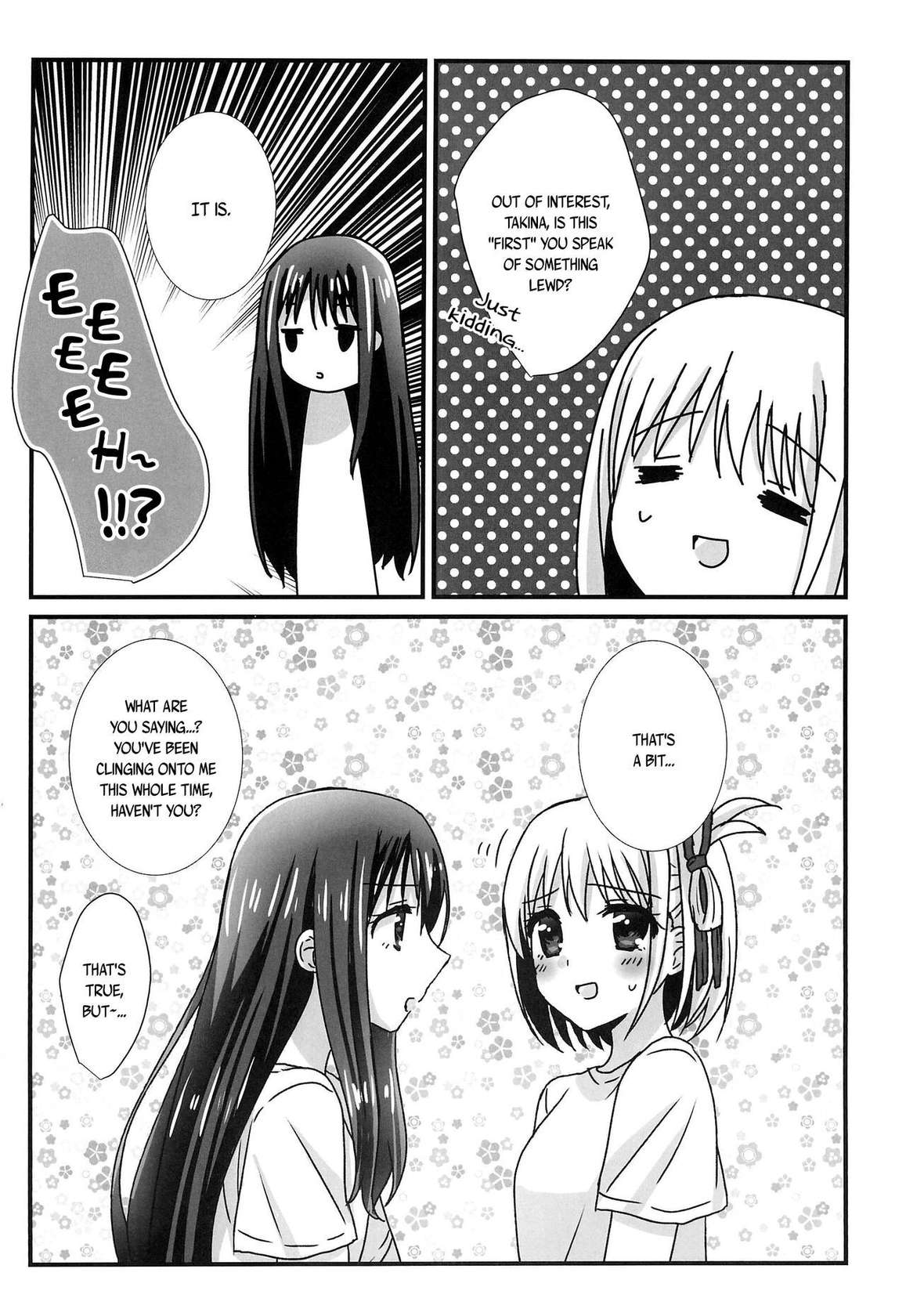 (Puniket 46) [AMEIRO (Nanashiki)] Hajimete no Koto | About Firsts (Lycoris Recoil) [English] [/u/ scanlations]