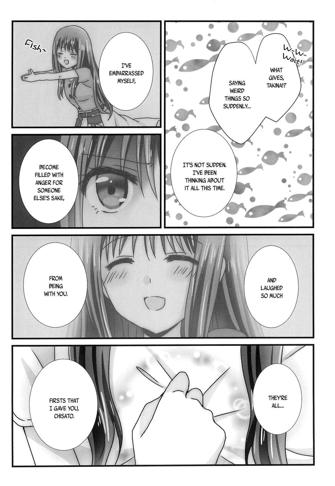 (Puniket 46) [AMEIRO (Nanashiki)] Hajimete no Koto | About Firsts (Lycoris Recoil) [English] [/u/ scanlations]