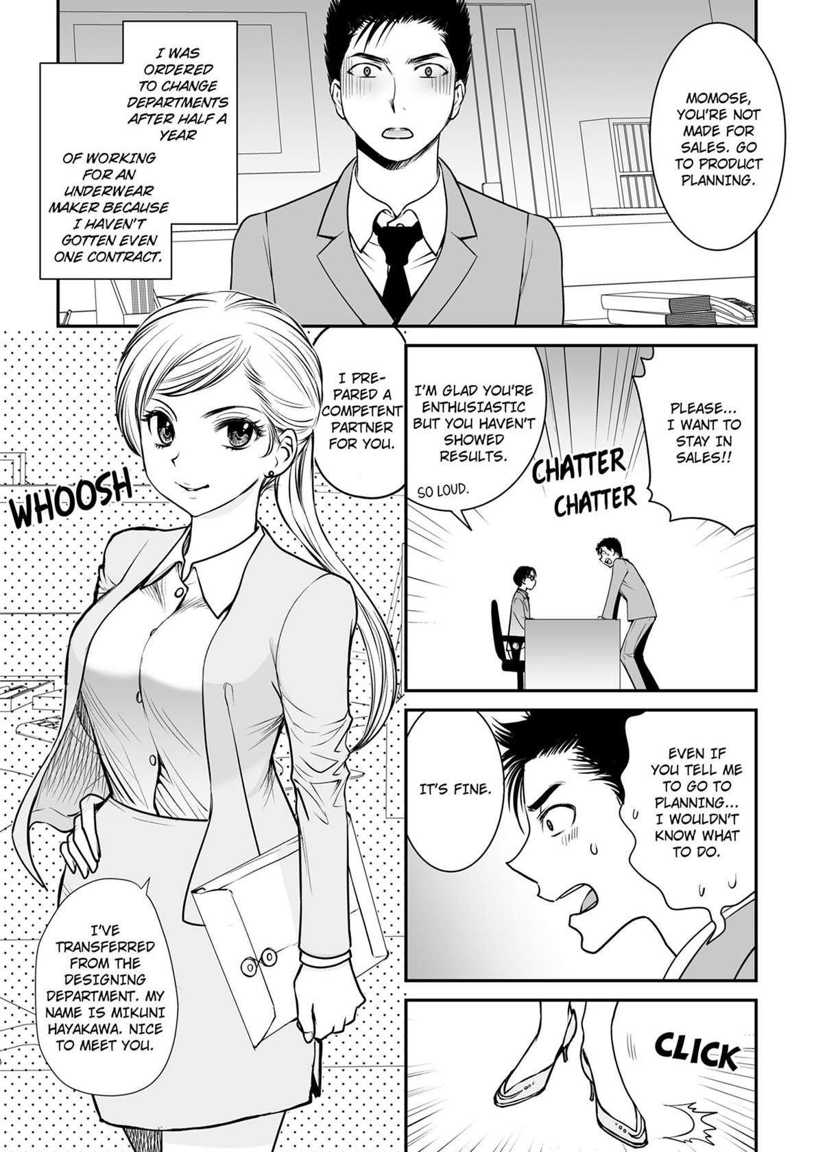 [Toshi] Kotowararete mo, Sounyuureru kara. - Shinya no Office... SEX Shinagara Zangyou-chuu 1 | I'll Still Put It In, Even If You Refuse. -Late Night at the Office... Having Sex While Working Over-time 1 [English]