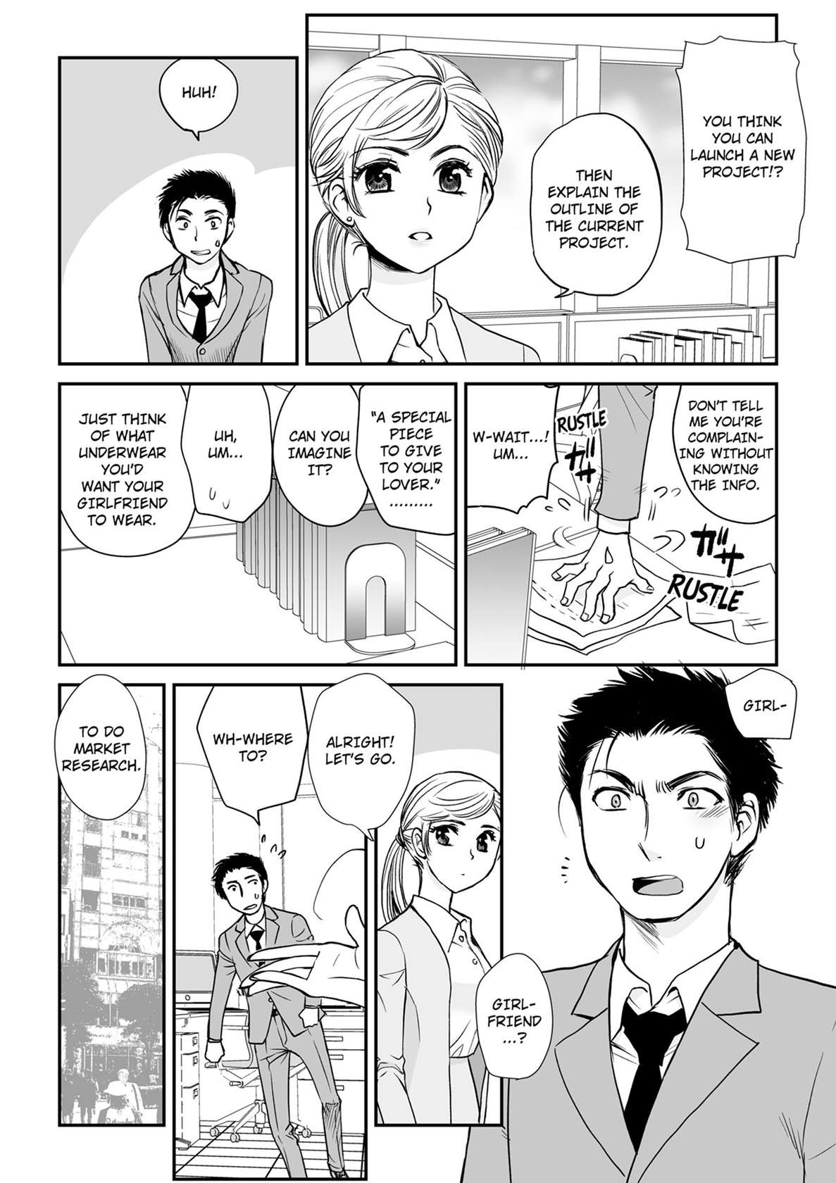 [Toshi] Kotowararete mo, Sounyuureru kara. - Shinya no Office... SEX Shinagara Zangyou-chuu 1 | I'll Still Put It In, Even If You Refuse. -Late Night at the Office... Having Sex While Working Over-time 1 [English]