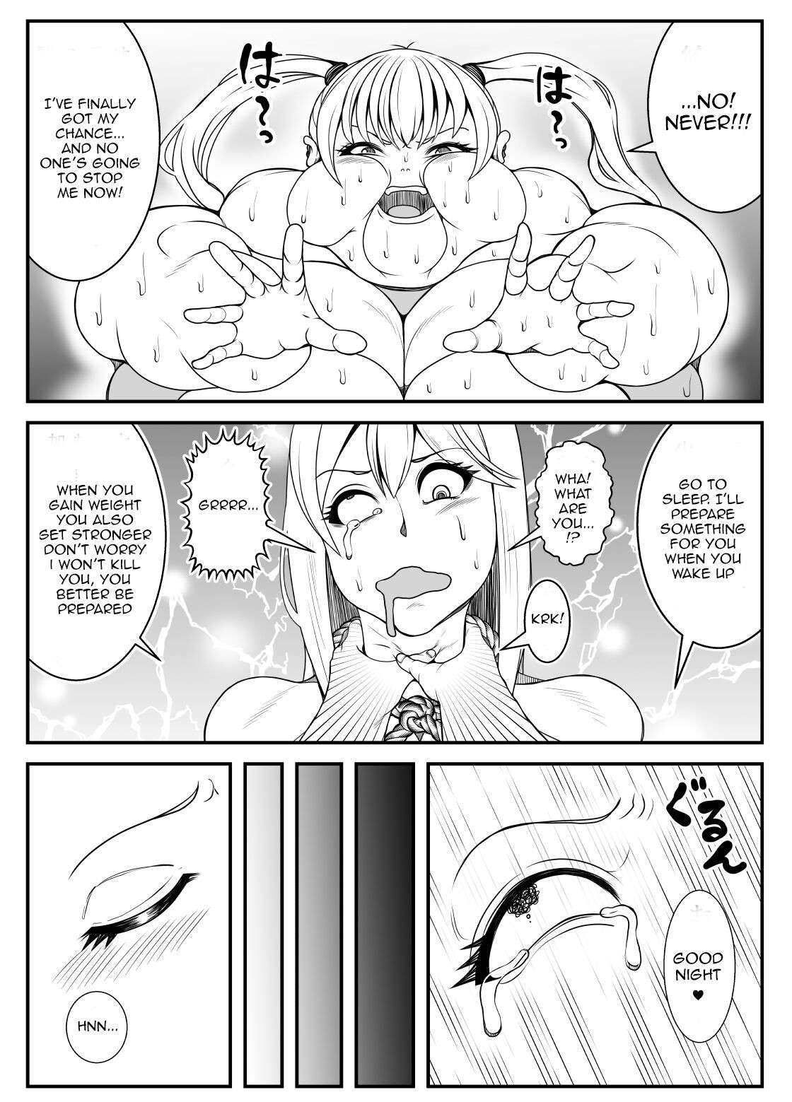 [Nekorondoru (Tokei)] *nico Fattened! *chako's Revenge! [English]