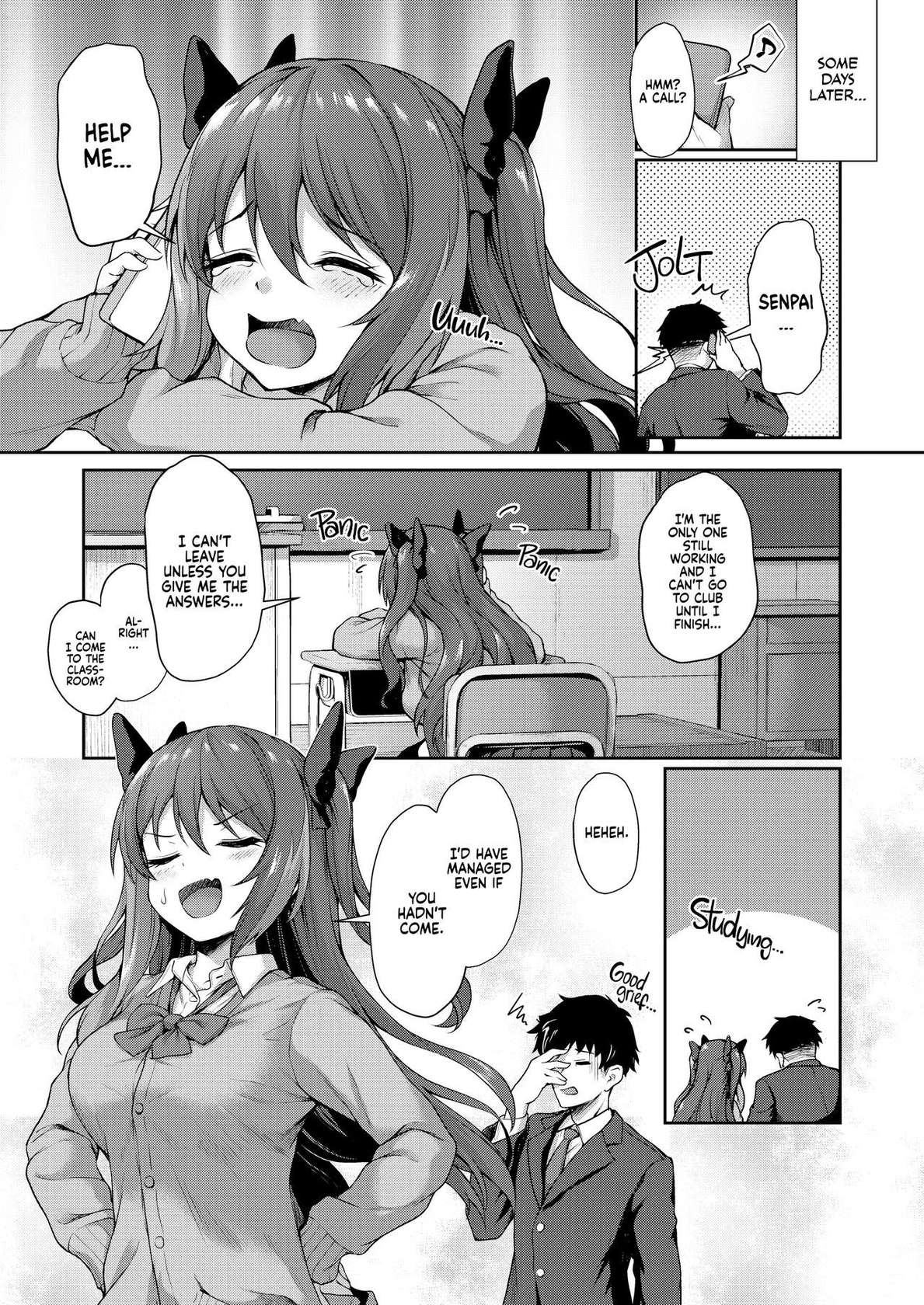 [Yusaritsukata (Awayume)] Kouhai wa Koakumama!? 2 | My Clubmate's a Little Devil! 2 [English] {2d-market.com} [Decensored] [Digital]