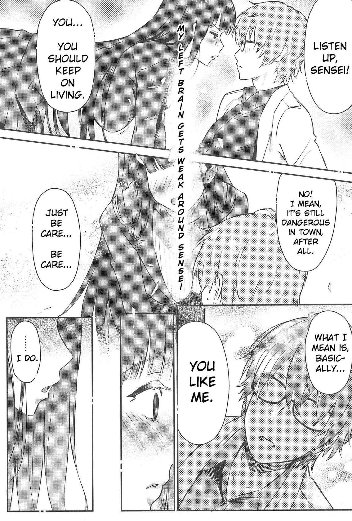 (C102) [Shiro no Ie (Yochiki)] Rio-chan wa Otosaretai - Rio Want To Be Fall in Love (Blue Archive) [English] [Bucket Meal Scans]