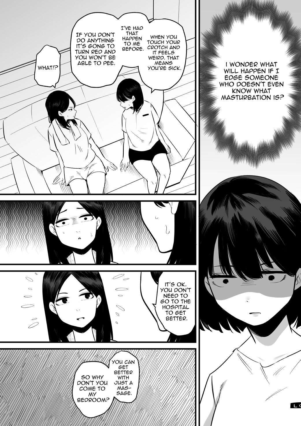 [Hachihachihachi]  Onanie   Mikeiken  no Ane o Suntome de Asonde Mita |  I Toyed With My Older Sister Who Has Never Experienced Masturbation By Edging Her [English] [CRYDER]