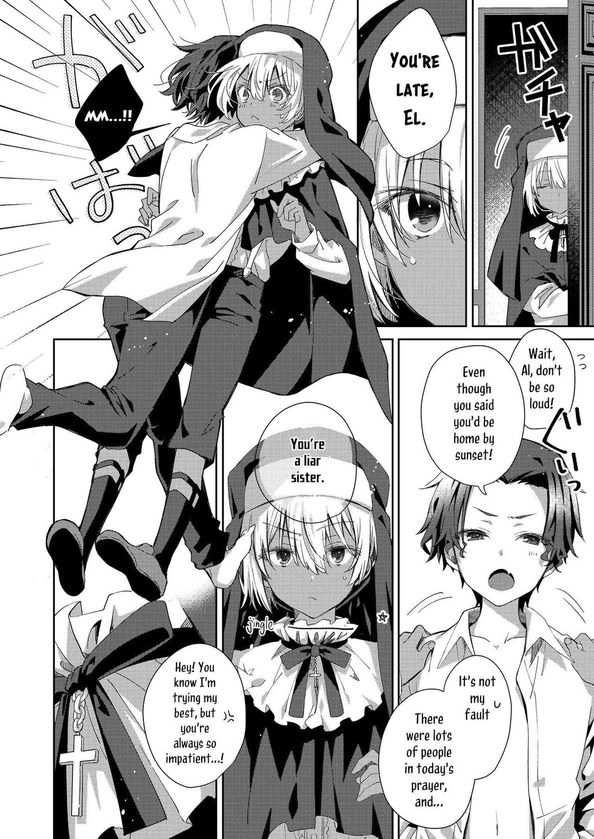 [Emu Emuo] Untitled | The Demon and the Nun (Shota Sextet 6) (uncensored) [English] [Tabunne Scans]