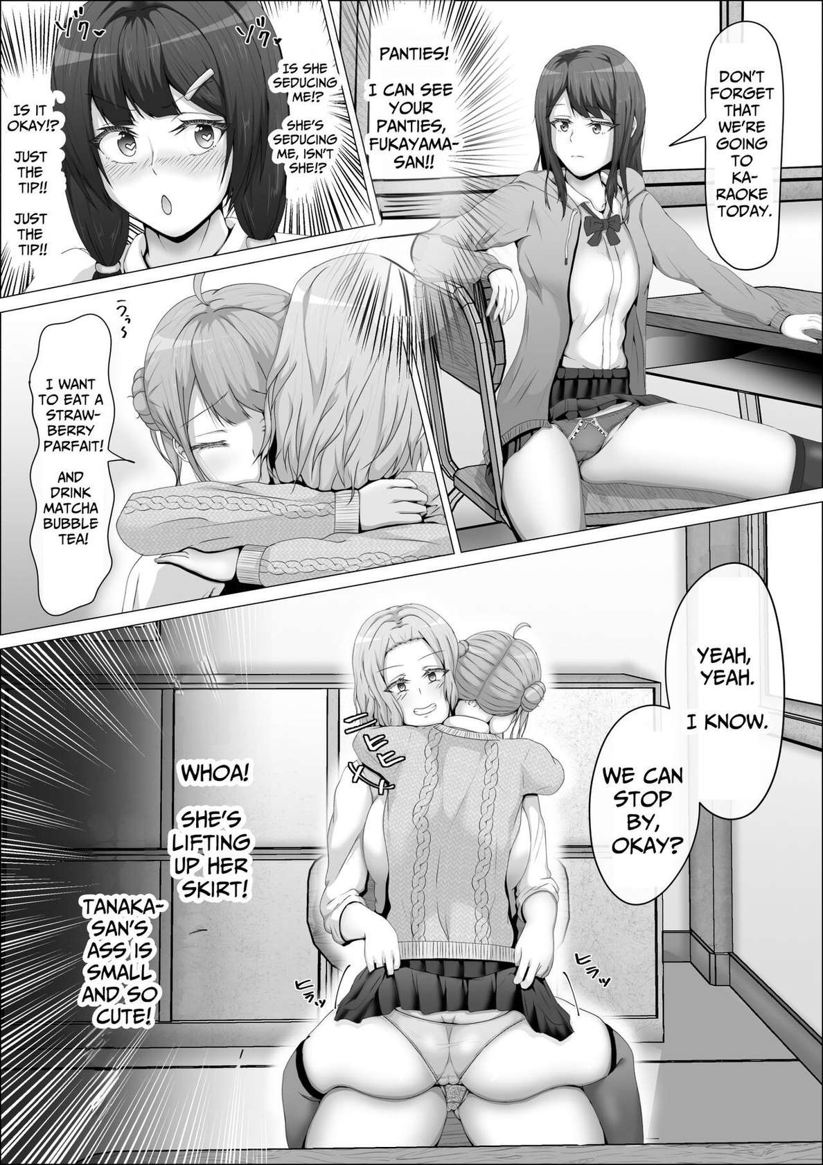 [shikiniki] When The Gals In My Class Found Out That I Was A Futanari, They Started Freaking Out. #1 Nanami-chan Toilet Assault Fellatio Edition [English] [Solid Rose]