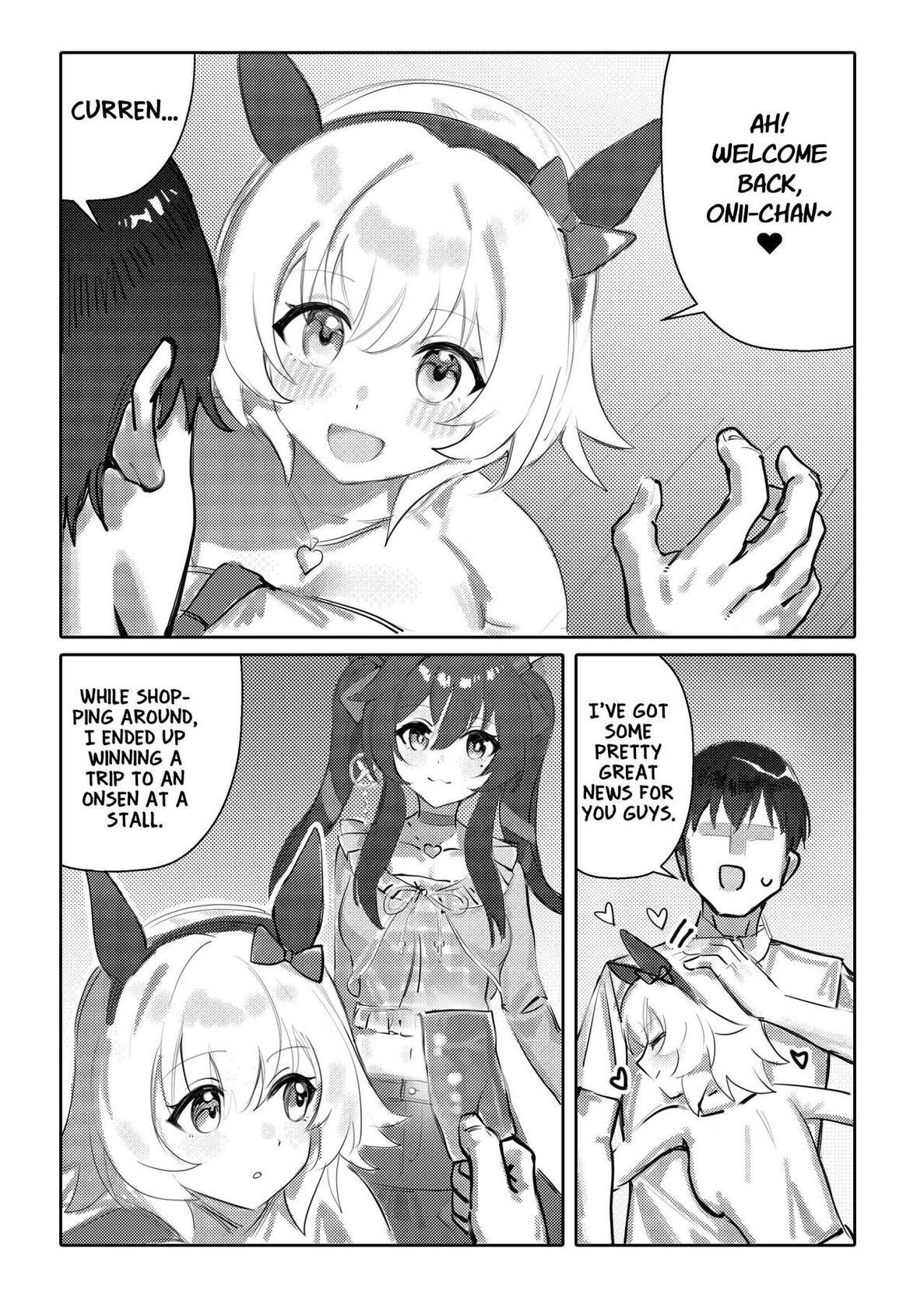 [Awei] Imouto to Imouto to Onsen | Onsen with Sister and Sister (Uma Musume Pretty Derby) [English] [Decensored]