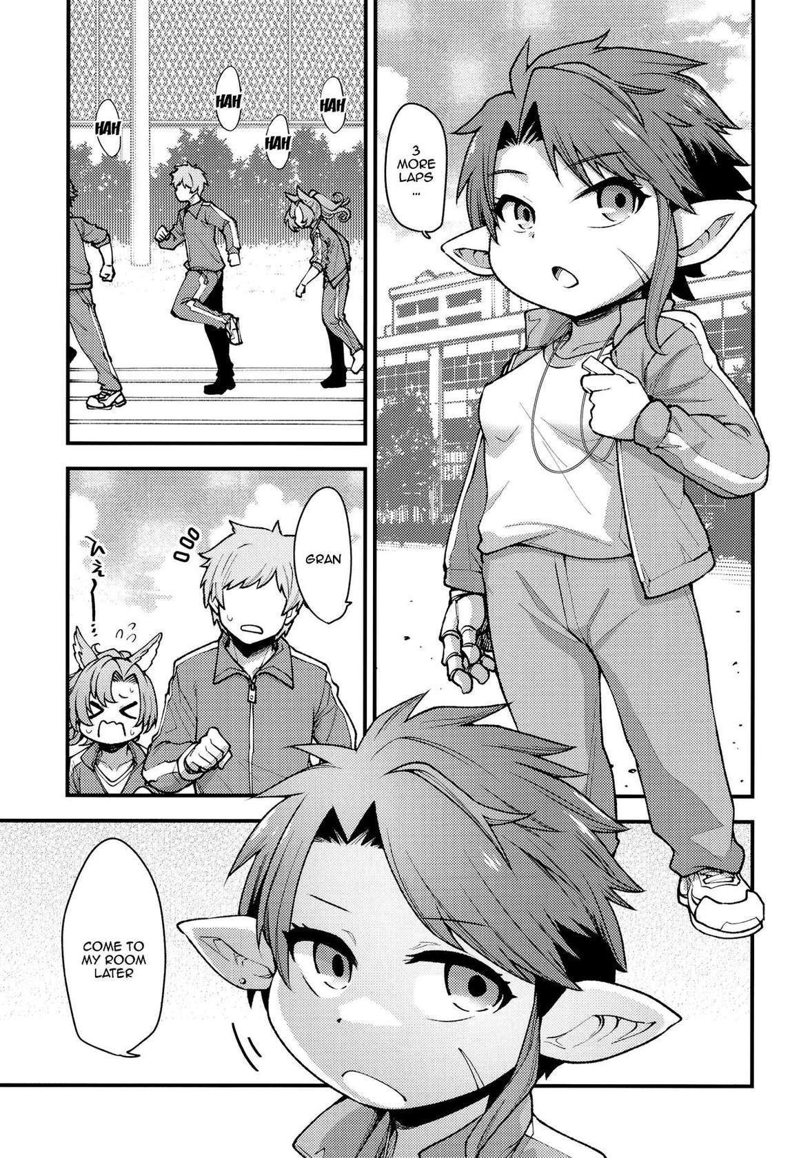 [Hiyakake Gohan (Oyabe Ryo)] GenParo Harvin Harem Apartment Nichijou Hen | Harvin Harem Apartment Parody Set In Modern Times - Everyday Life Edition (Granblue Fantasy) [English] {Doujins.com} [Digital]