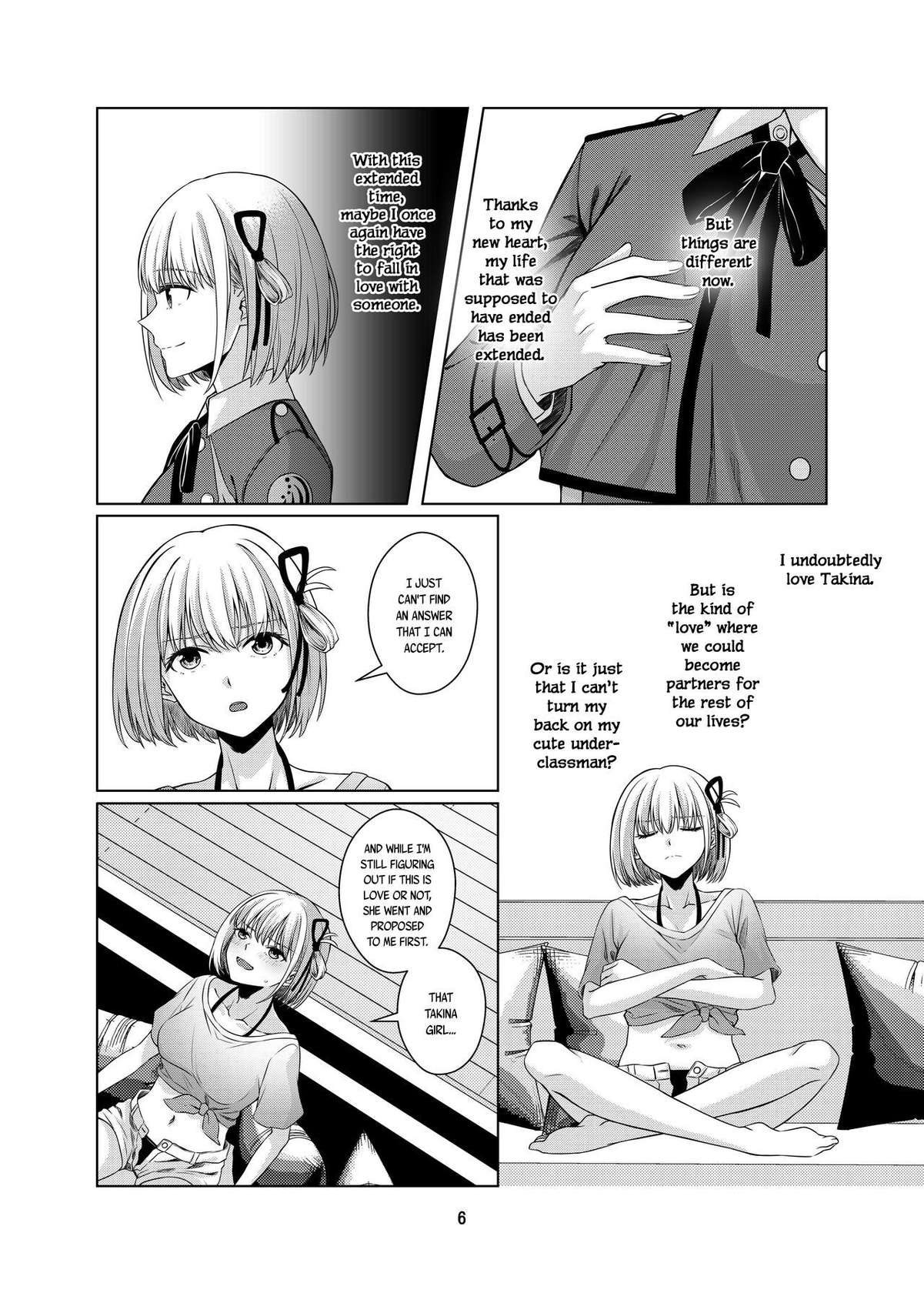 [Kudamonoichizu (Rikuu)] Watashi no Yome ni Narimasenka? | Will You Be My Wife? (Lycoris Recoil) [English] [/u/ scanlations] [Digital]