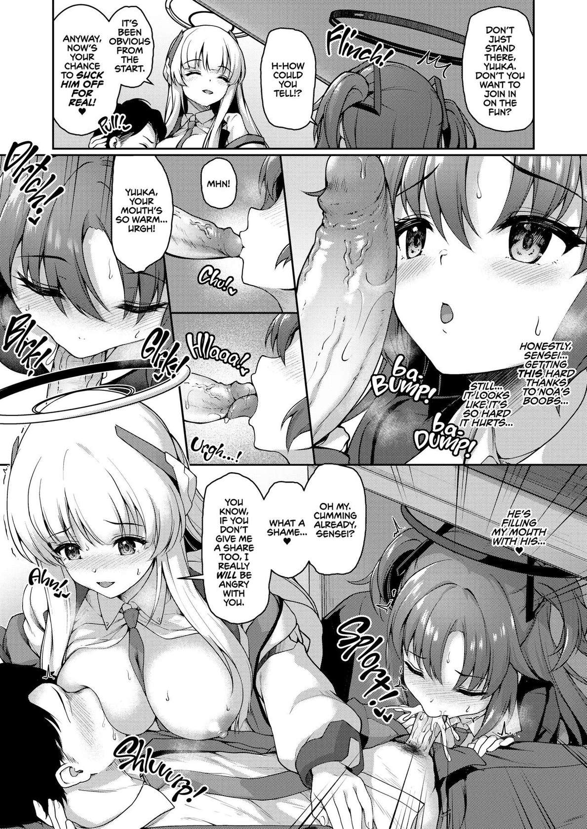 [Yusaritsukata (Awayume)] You Must Be Tired, Right, Sensei? (Blue Archive)  [English] {2d-market.com} [Decensored] [Digital]