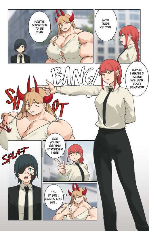 [Musctonk] Makima & Himeno Comic