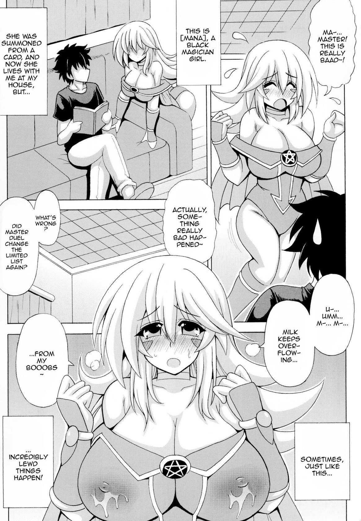 [Leaz Koubou (Oujano Kaze)] BMG to Bonyuu Magic | BMG And The Breastmilk Magic (Yu-Gi-Oh!) [English] {Doujins.com} [Digital]