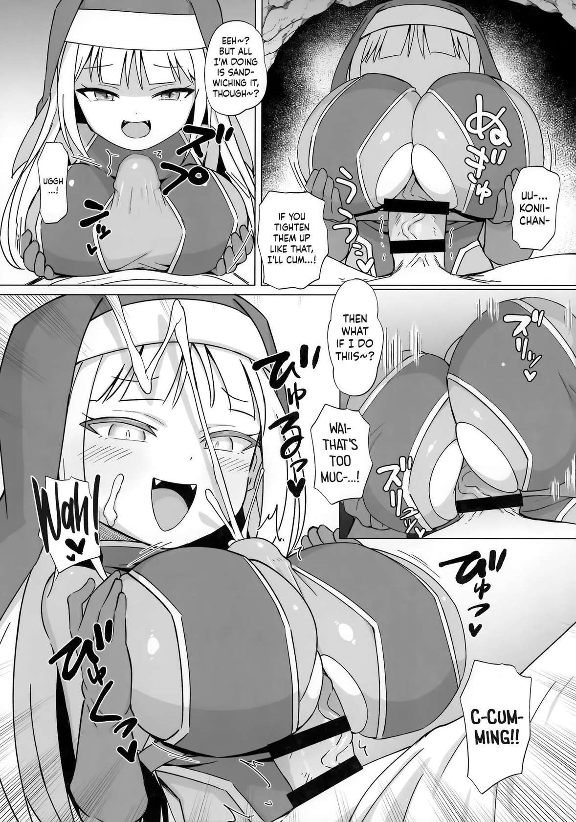 (C103) [ELE.GIRA (konboi)] Mesugaki Party to Wakarasare Oji-san | The Brat Party and The Correcting Old Man [English] {Doujins.com}