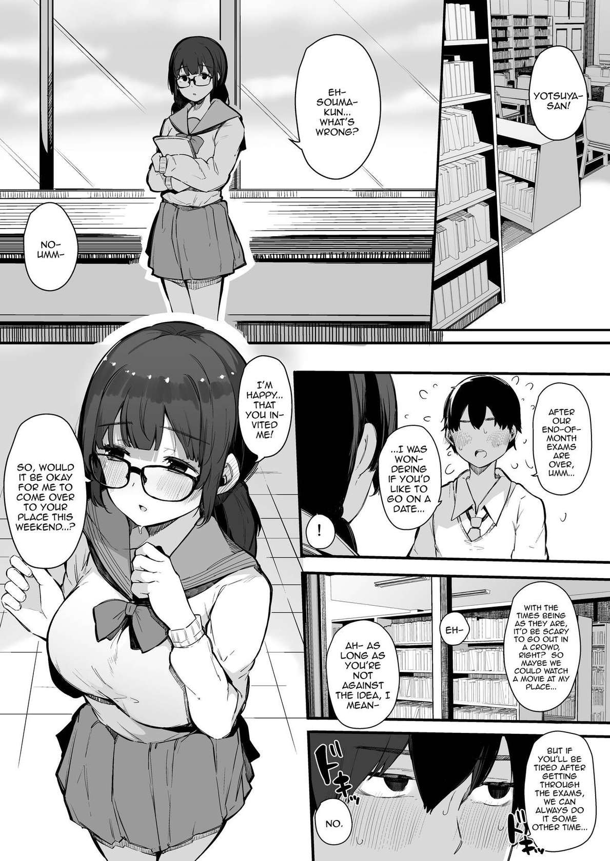 [Blossom Sphere (Sakurayu Hal)] Seiyoku Tsuyome no Kareshi Mochi Iinchou ga Otosareru made. | Until The Boyfriend-Having Class President With A Strong Sexual Appetite Falls [English] {Doujins.com}