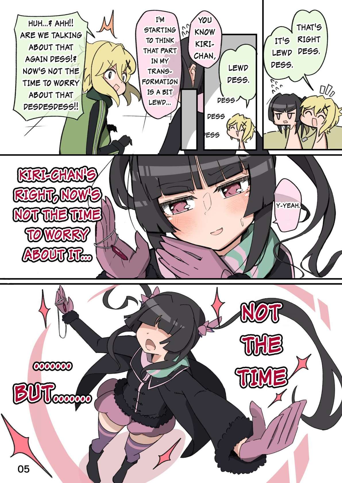 Shirabe is conscious of… [English]