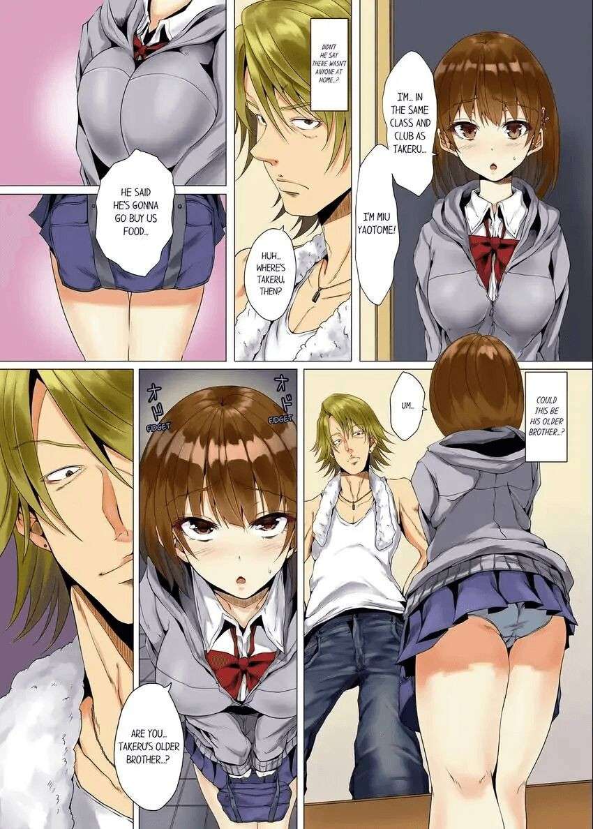 [Kanitomato] "Itchadame…Nanoni…" Kareshi no Ani no Iyarashii Yubi Tsukai 1-6 | “Even Though I Shouldn’t Cum...” Lewd Fingerings of My Boyfriend’s Big Brother 1-6 (Complete) [English]