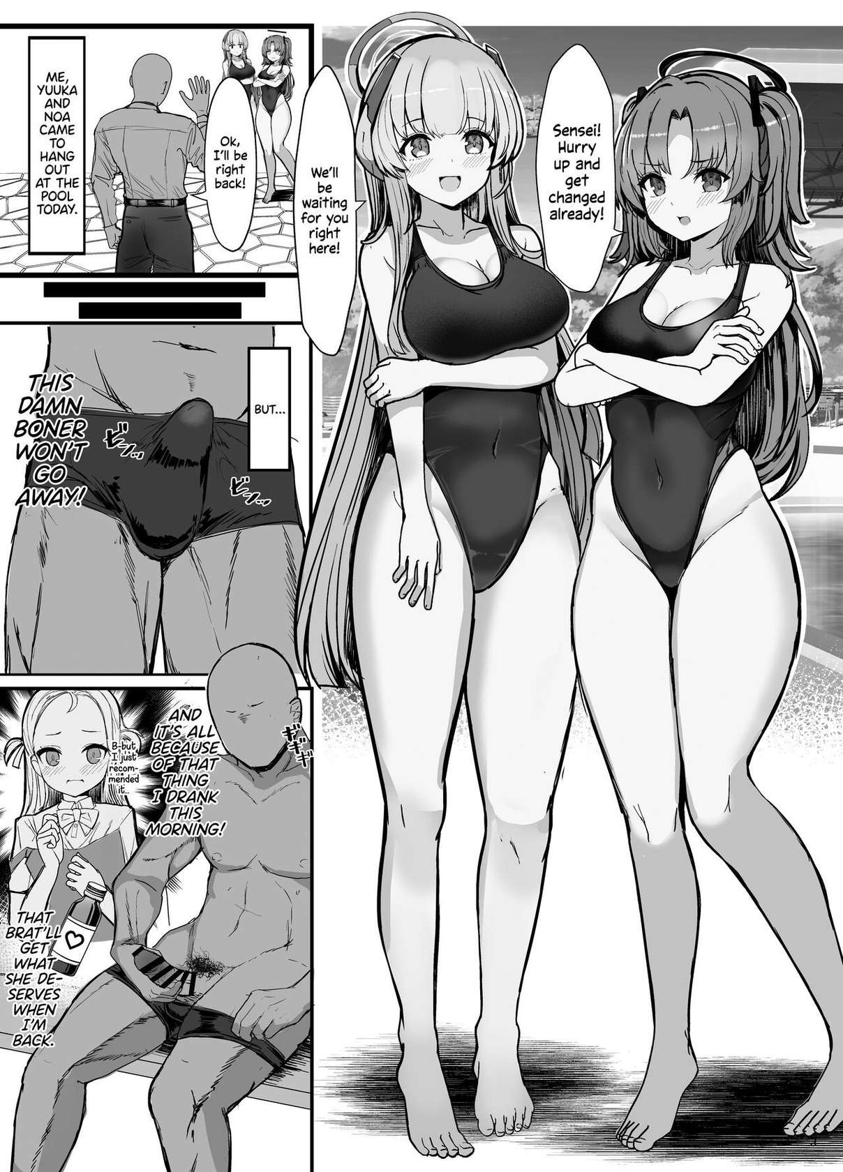 [Vivido (Kumasaku Tamizou)] Seminar no Dosukebe Pakopako Natsuyasumi! | Seminar's Sex-filled Summer Break (Blue Archive) [English] [Shiromaru] [Digital]