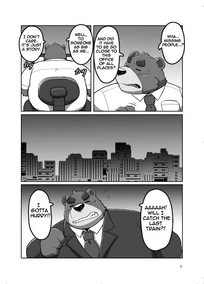 [Kyouretsu Hiyougeka (Beat-kun)] Roshutsu Hentai Dosukebear| Exhibitionist Pervert Dosukebear [English][The_Masked_Kemoner] [Digital]