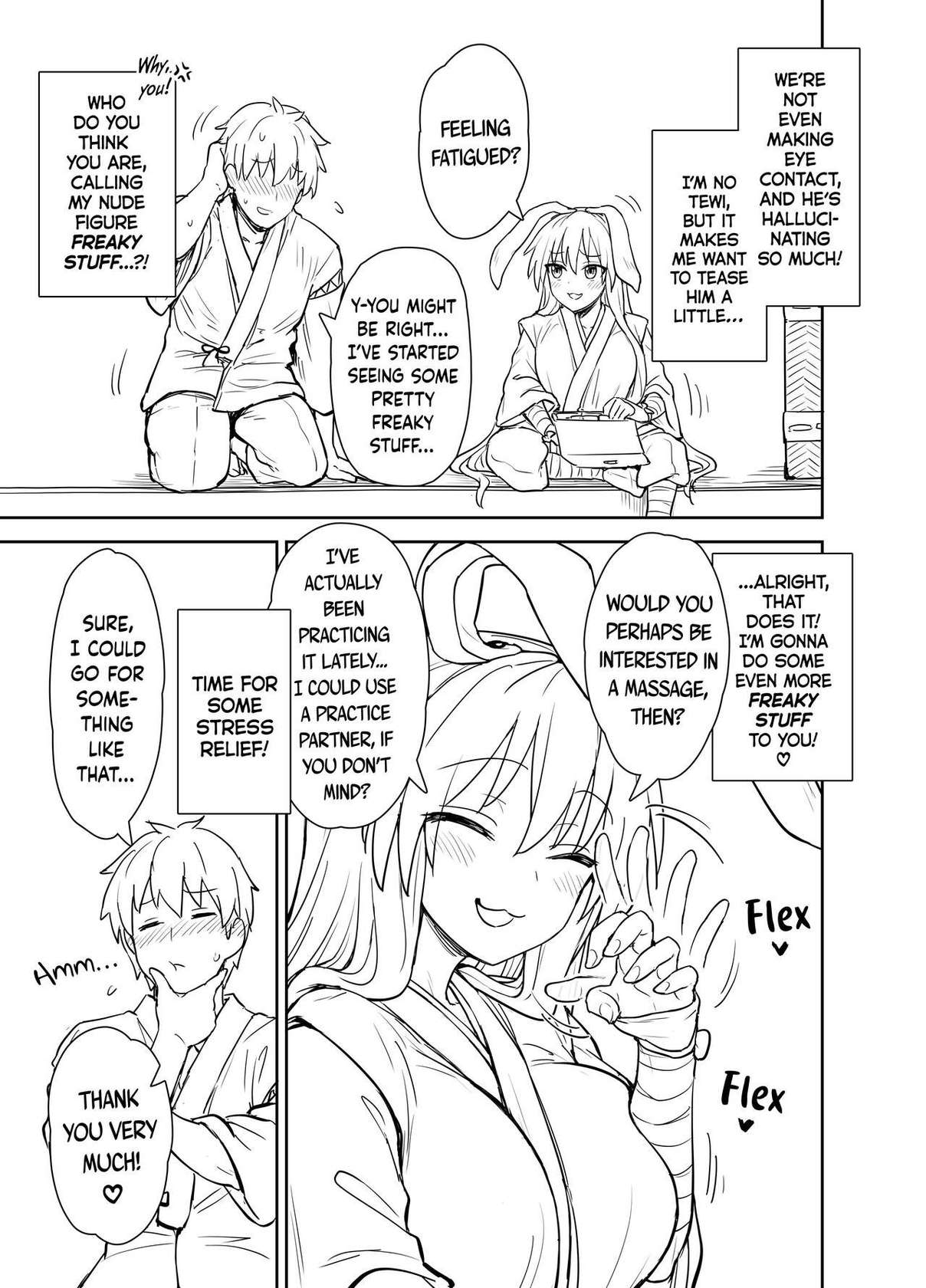 [110-GROOVE (Itou Yuuji)] Reisen-shiki Stress Hassan Massage | Reisen-Style Stress Relief Massage (Touhou Project) [English] [BoundaryTL] [Digital]