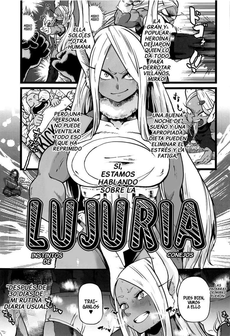 (C101) [Pin to Kite Jigoku (Dance Eiki)] Bukkake Mirko (Boku no Hero Academia) [Spanish] [BigDaddy Scan] [Decensored]