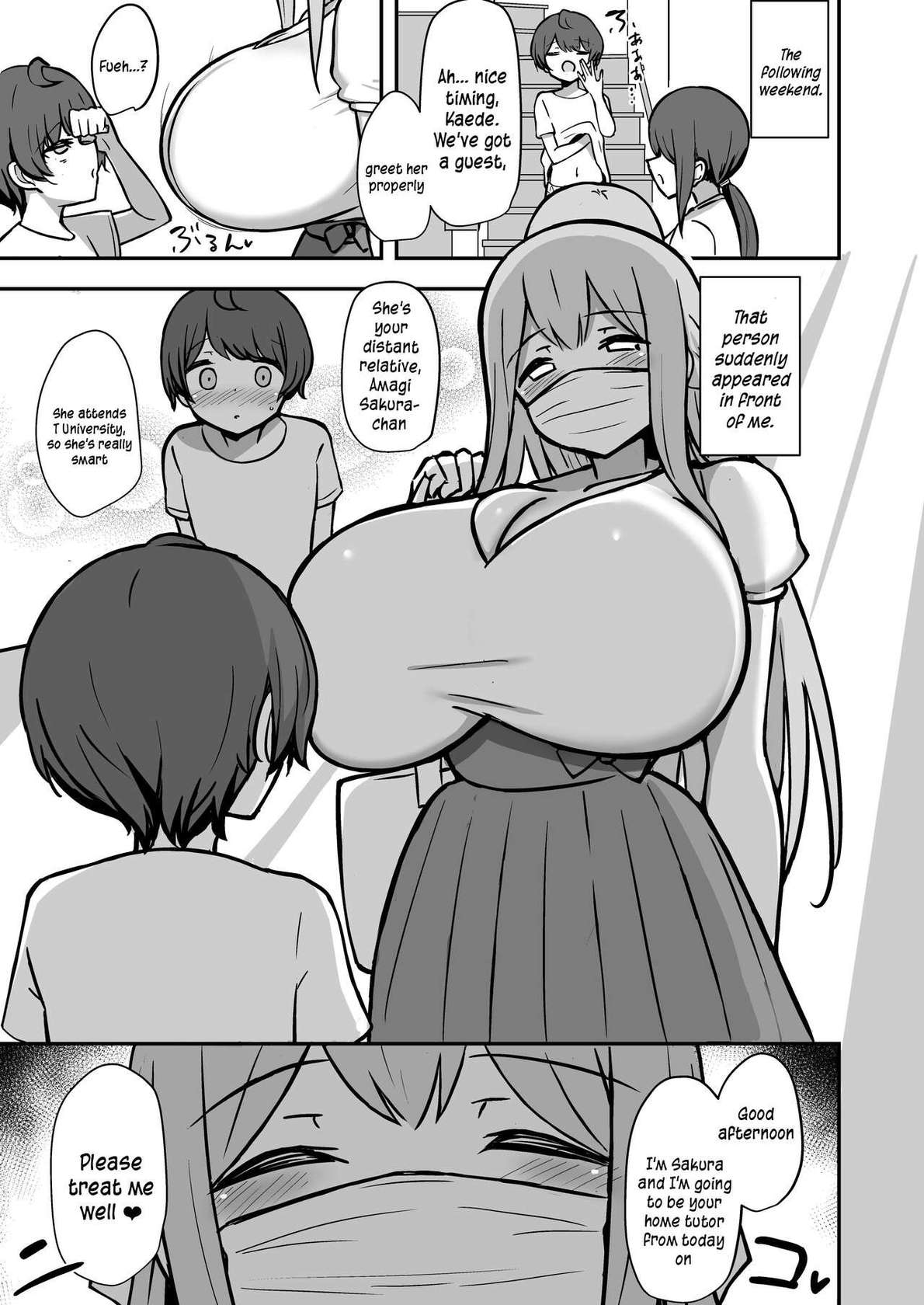 [Starmine18 (HANABi)] Boku to Onee-san no Kimochii Obenkyou | My And My Onee-san's Pleasurable Studies [English] {Doujins.com} [Digital]