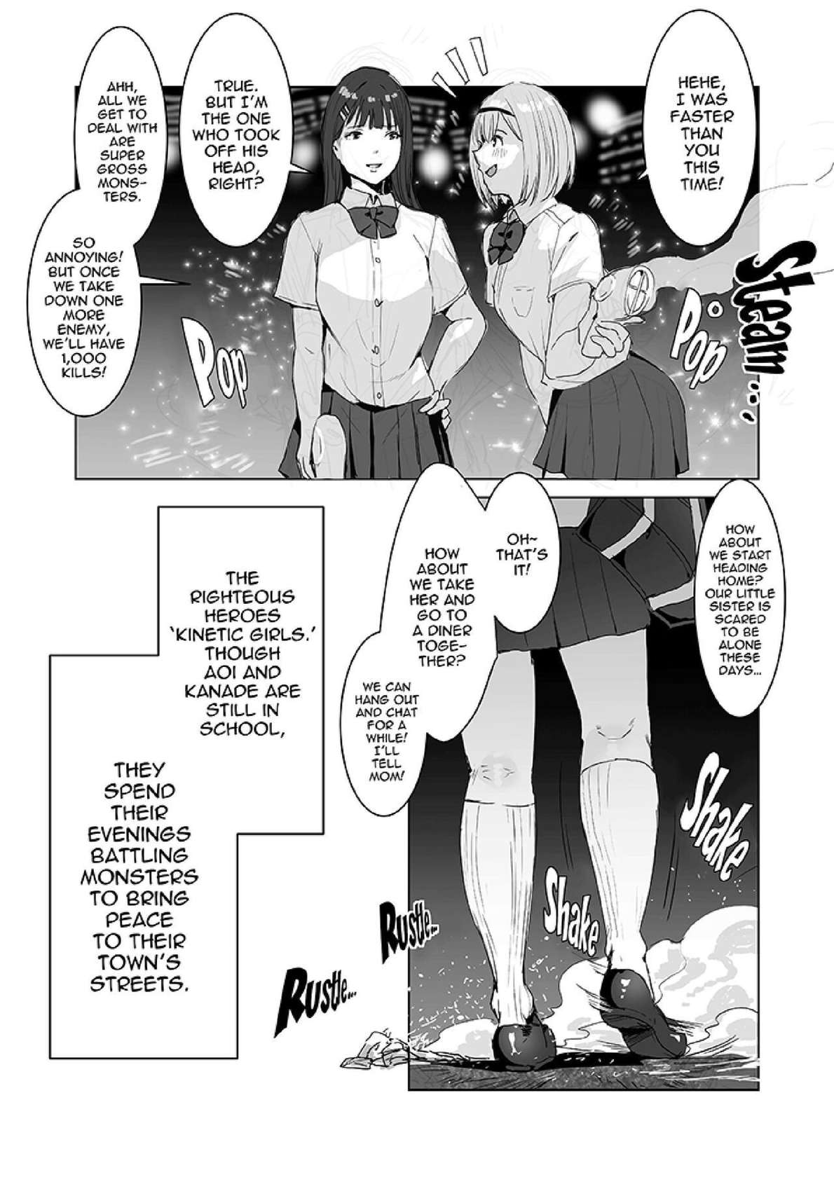 [Meshi Shinja] Seigi no Hero ga Futanari ni Natte Injuu ni Ochiru Hanashi | Heroines of Justice become Futa Dick Chicks and Fall to Lewd Temptation [English] [hardcase8translates]