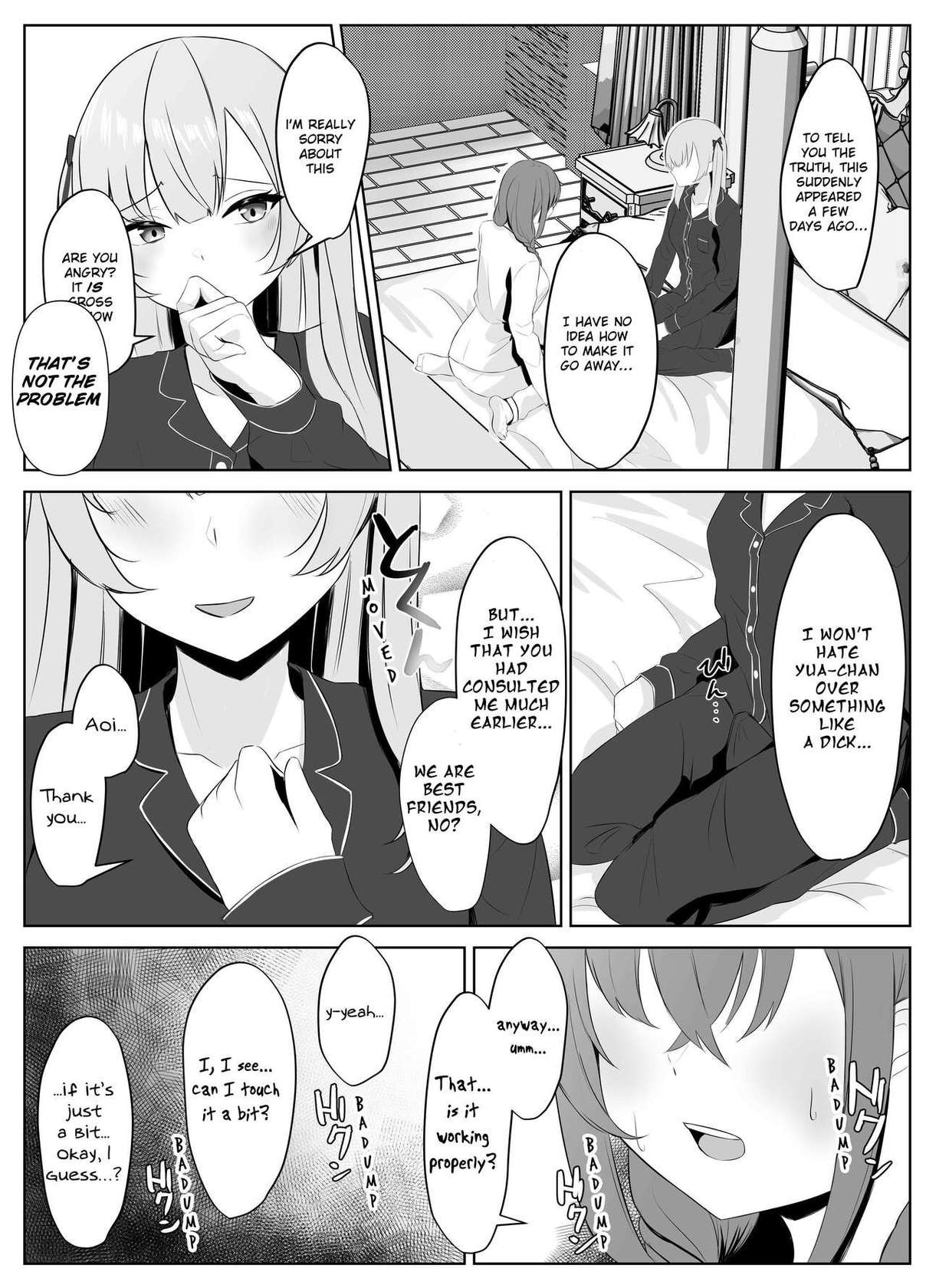 [Kuroshiba Suko] Nonke datta Kanojo ga Futanari Shinyuu ni NTR made | My Girlfriend and Her Best Friend Who NTR'd Me [English] [aoru12]