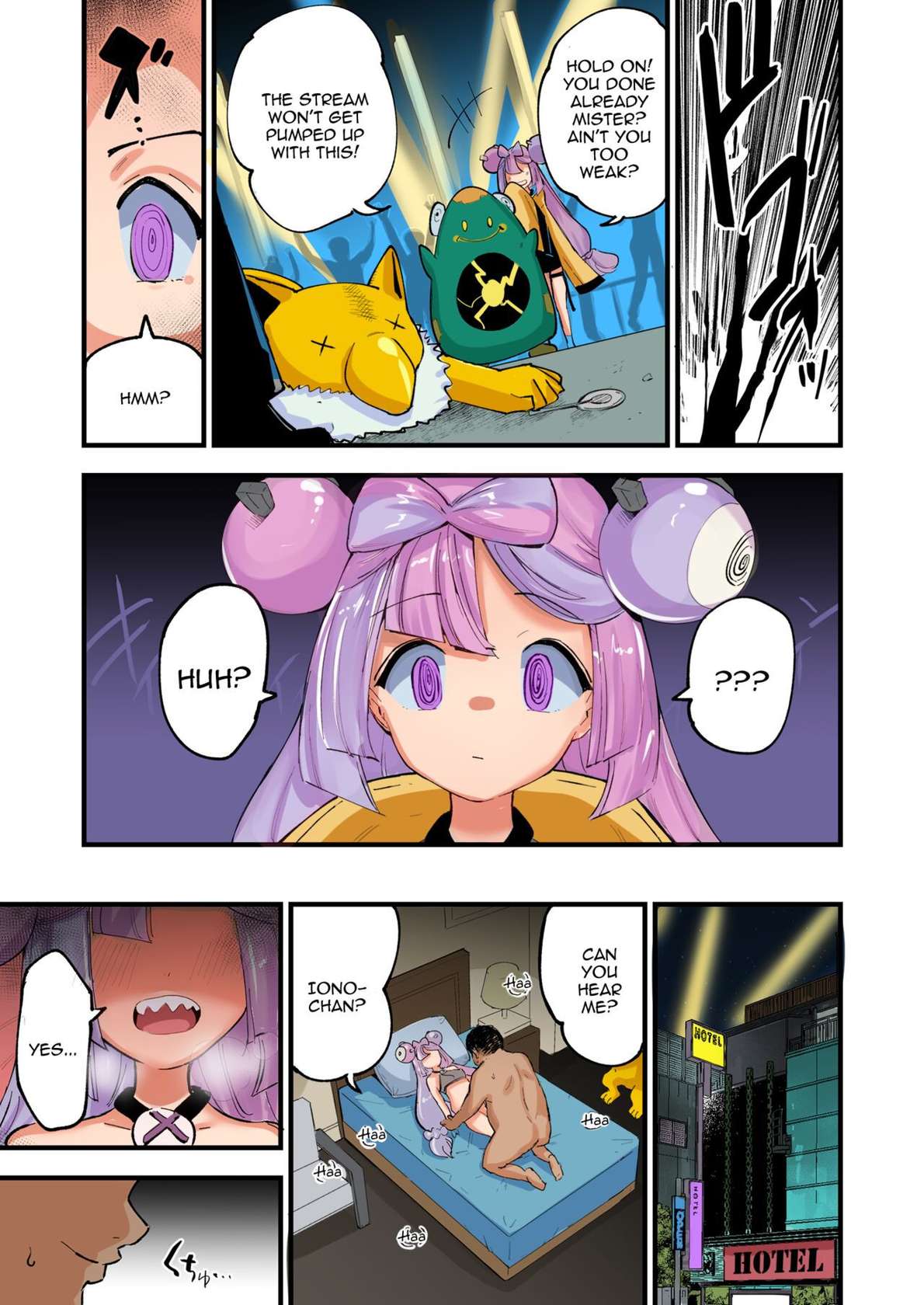 [Shironegiya (miya9)] Saimin Nanjamo-chan | Hypnotized Iono-chan |  Hypnotized Iono  (Pokémon Scarlet and Violet) [English] {Doujins.com} [Colorized] [Decensored] [Digital]