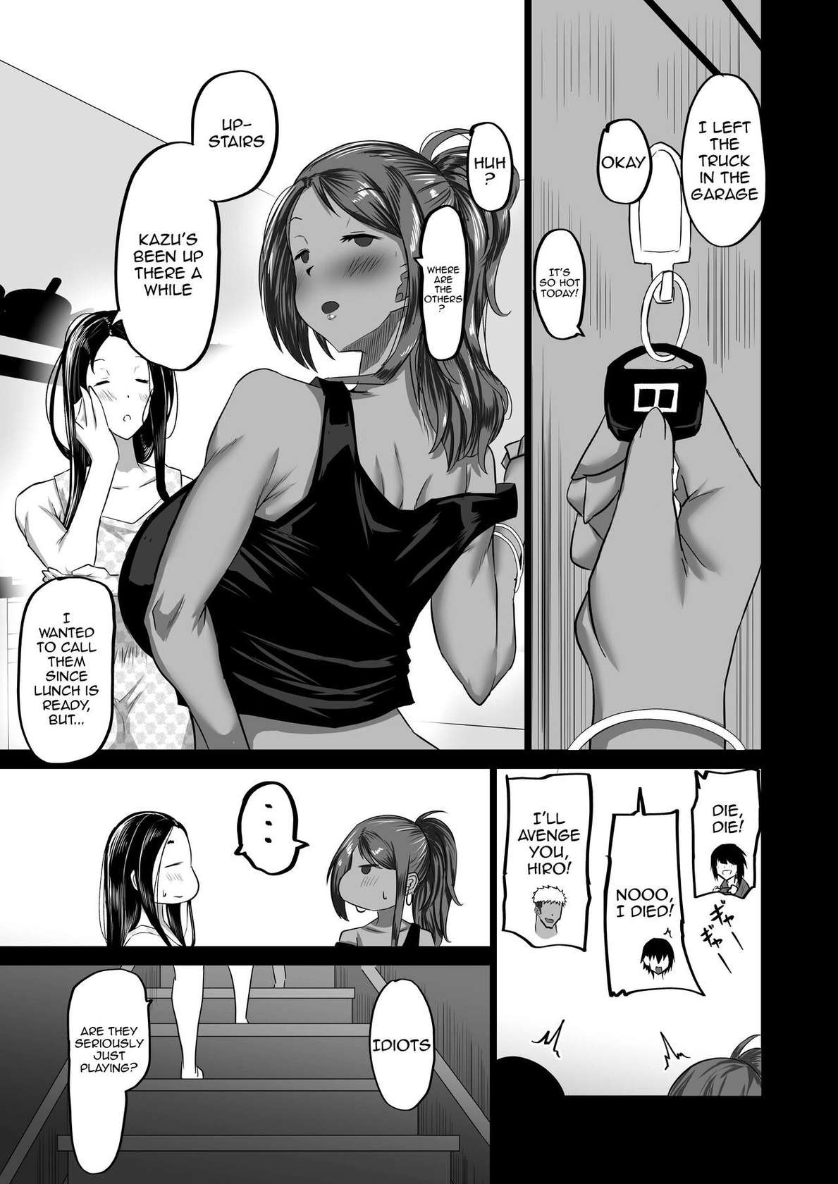 [Chae] Jimoto no Oneesan-tachi ni, Dekachin Baka no Tomodachi ga Tanetsuke Koubi Shimakutteta. | My Huge-Dicked Idiot Friend Has Been Breeding The Fuck Out Of My Big Sisters Back In My Hometown [English] {Doujins.com}