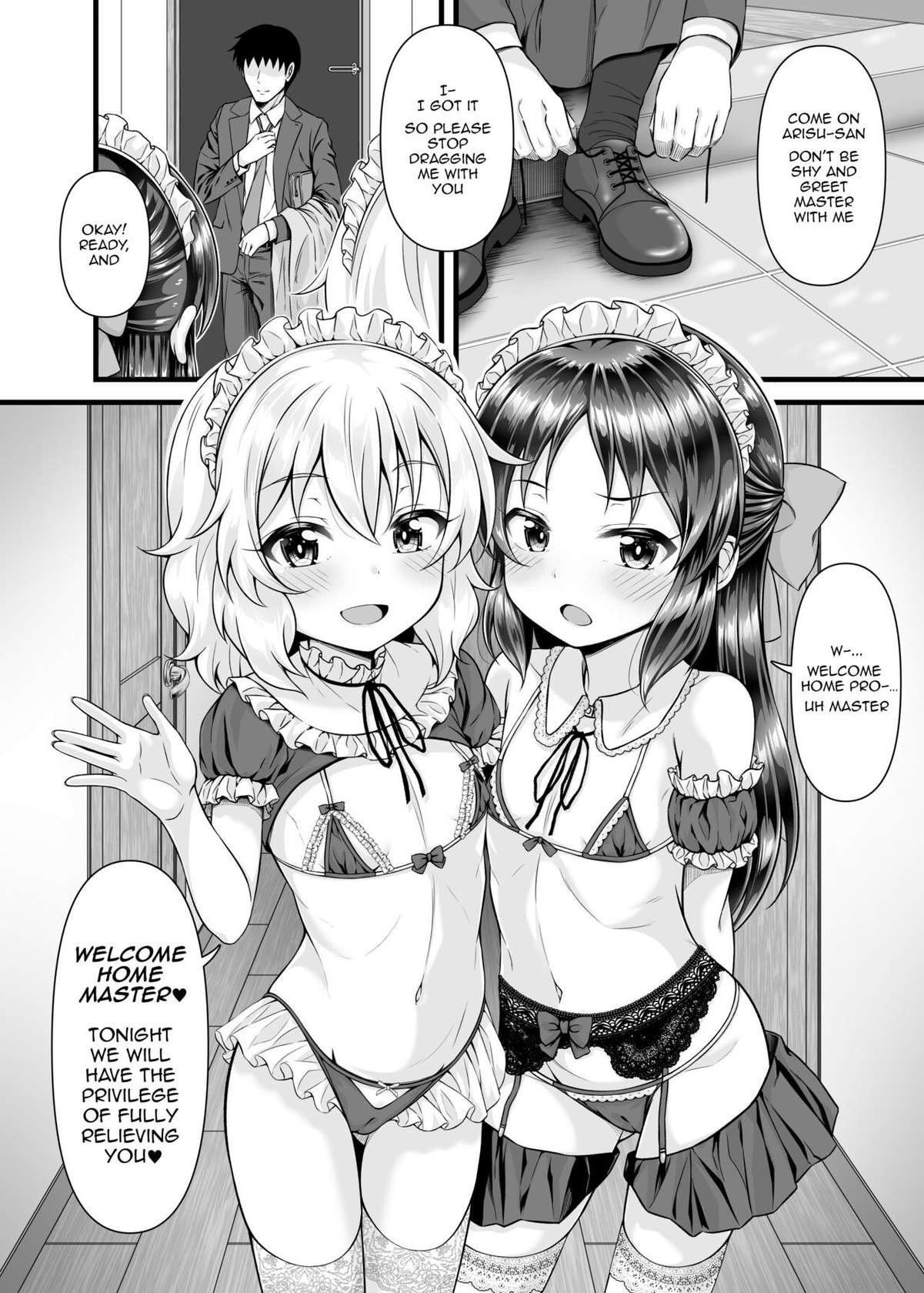 [GUILTY HEARTS (Samidare Setsuna)] Momoka & Arisu Gave Me a Ticket To Do Whatever I Ask (THE IDOLM@STER CINDERELLA GIRLS) [Digital] [English]