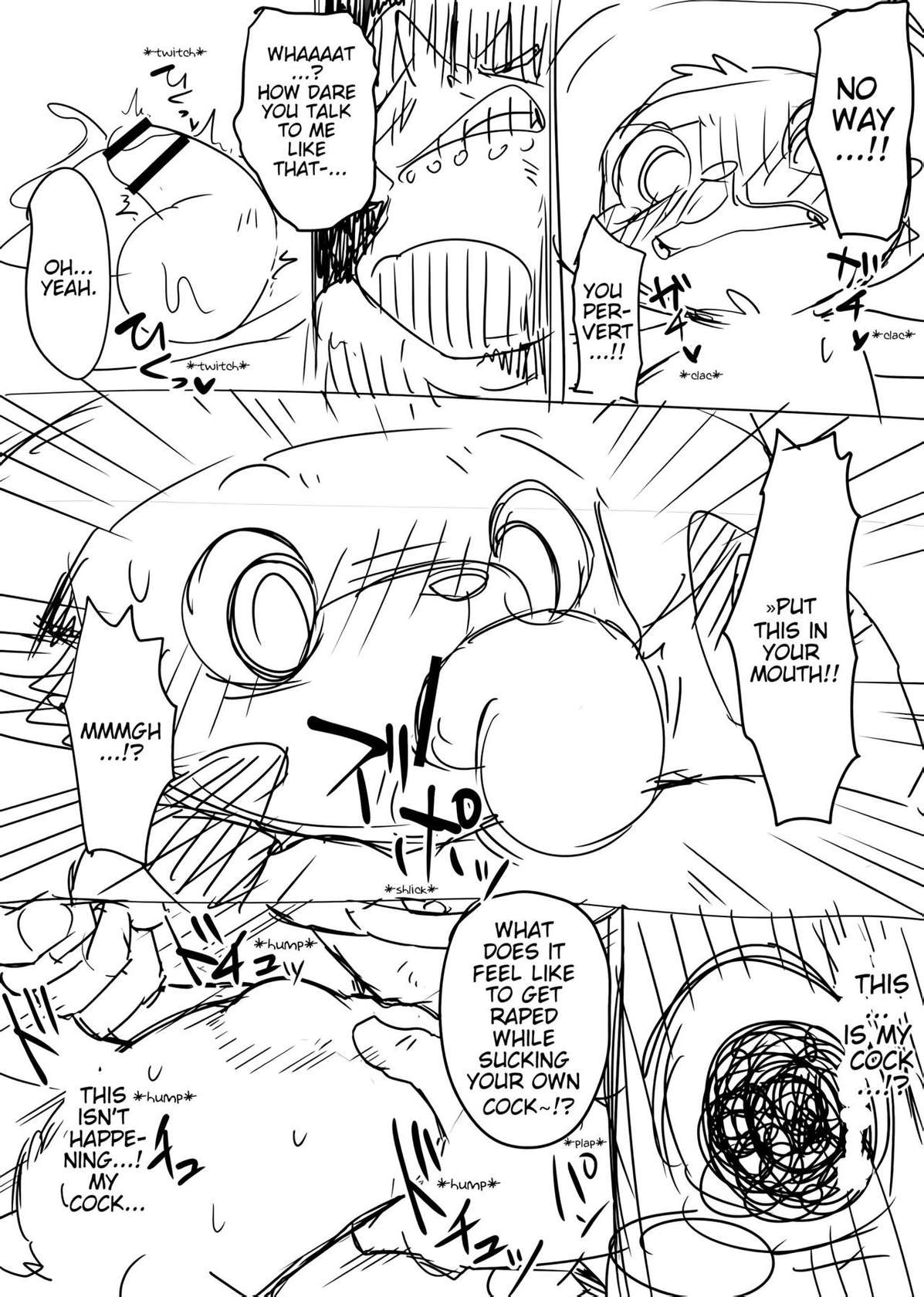 Manmosu Marimo - Chopper Rape and Impregnation + Extra