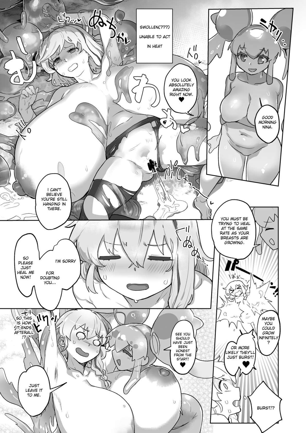 [Slime Yuriverse (Sharia, Aimitsu)] Slime Hunter Nina no Juhon (Fa Zin) Vol.1 | Slime Hunter Nina's Cursed Book (Fanzine) Vol.1 [Digital] [English]