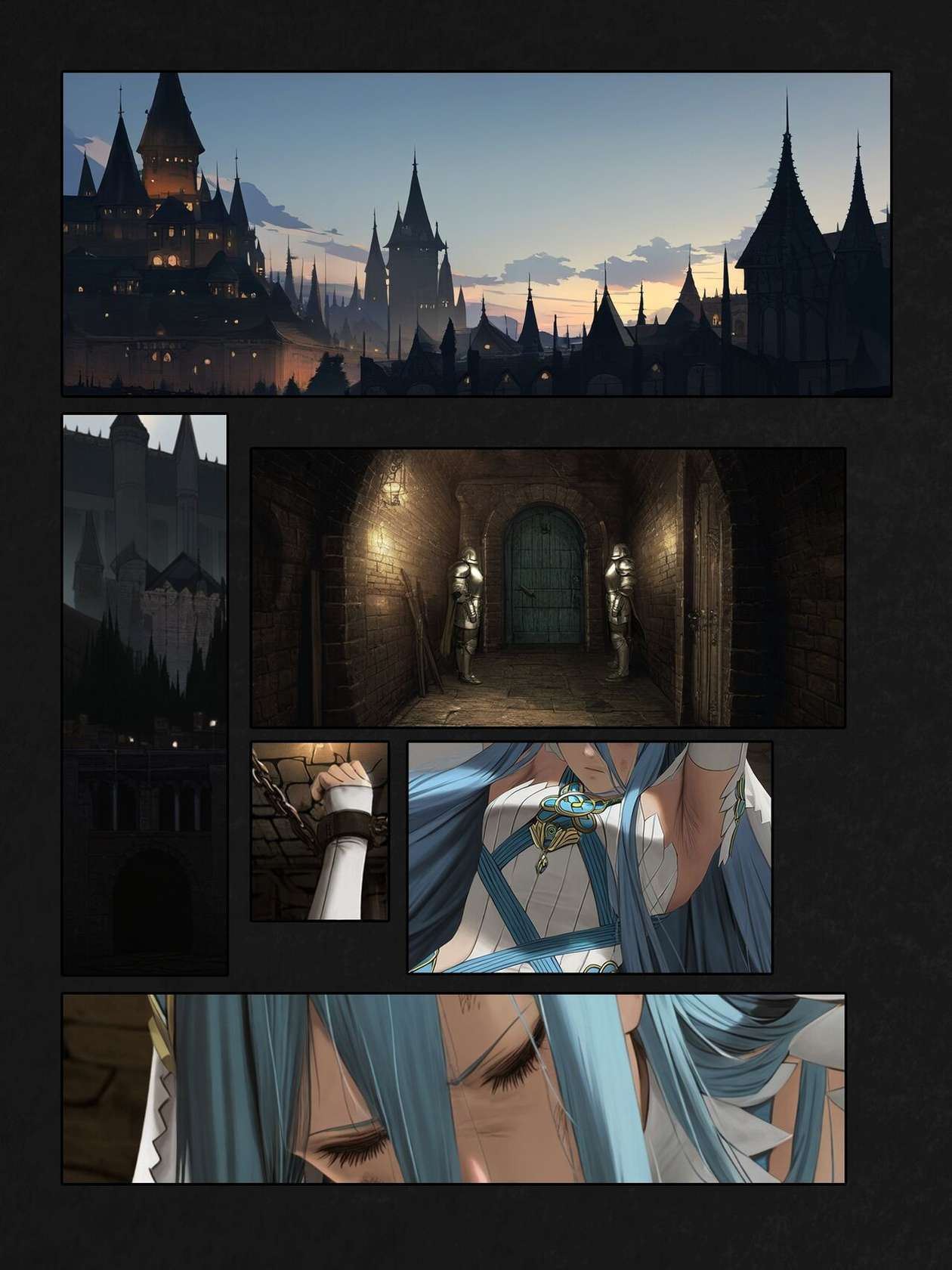 Corrin's Downfall (Chapter 2, Part A) [AI Generated] (Fire Emblem Doujin: Azura & Kagero)