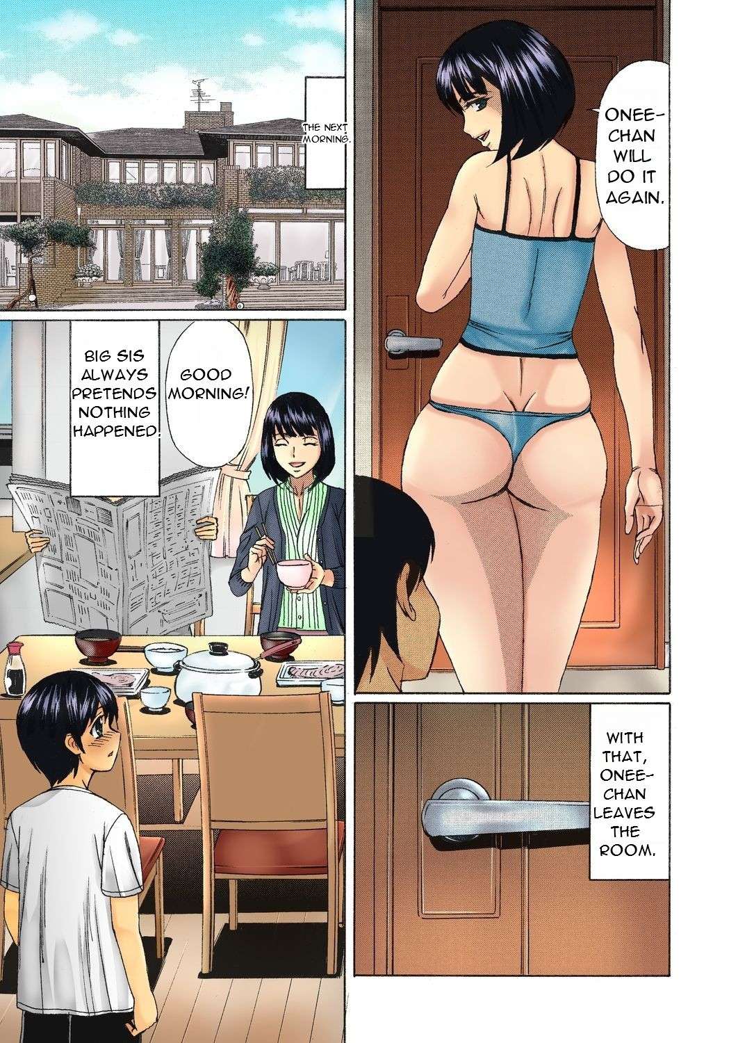 [Yamamoto Yoshifumi] Temptation of Big Tits Elder Sister [English][DarklordMTLs]