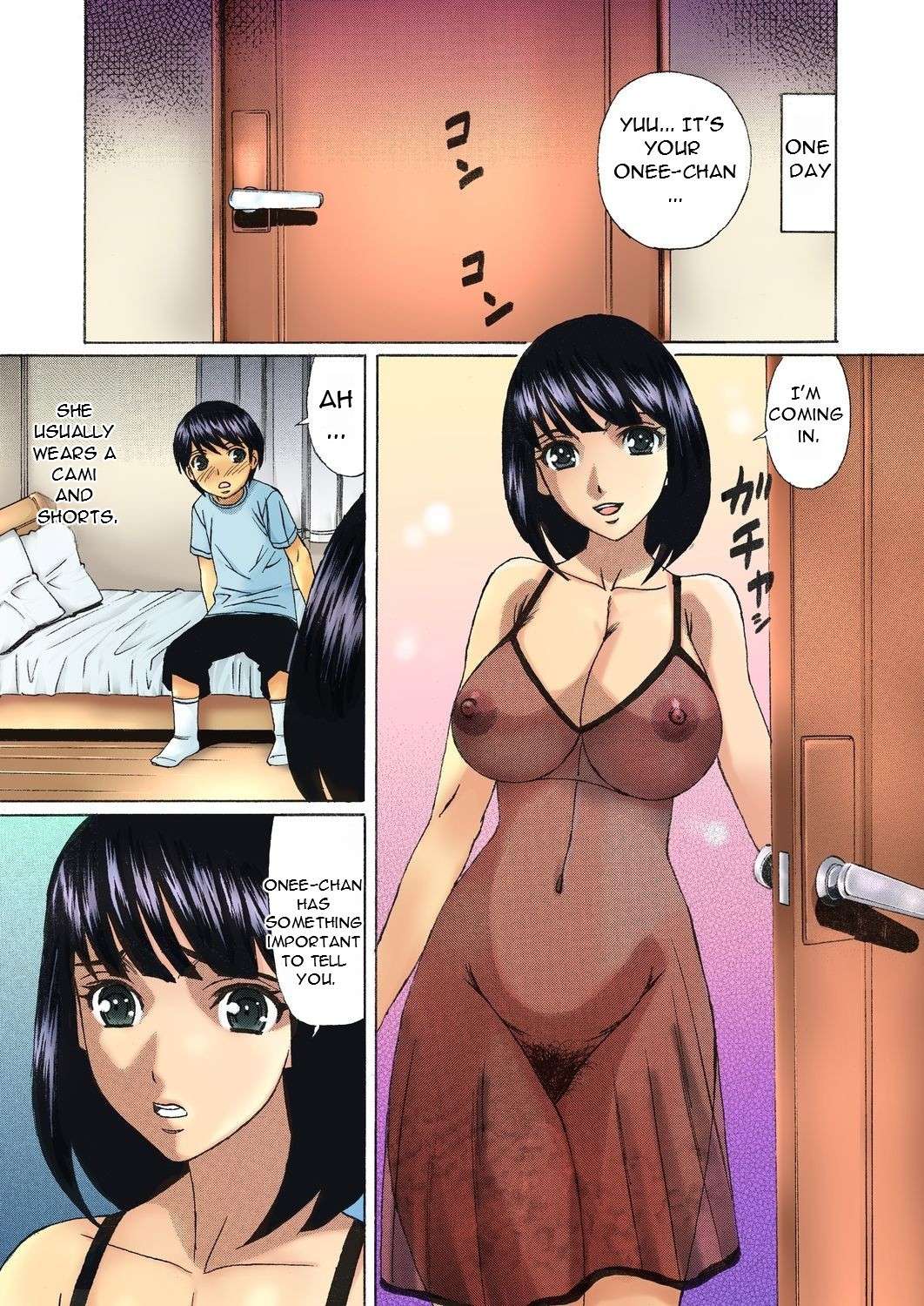 [Yamamoto Yoshifumi] Temptation of Big Tits Elder Sister [English][DarklordMTLs]