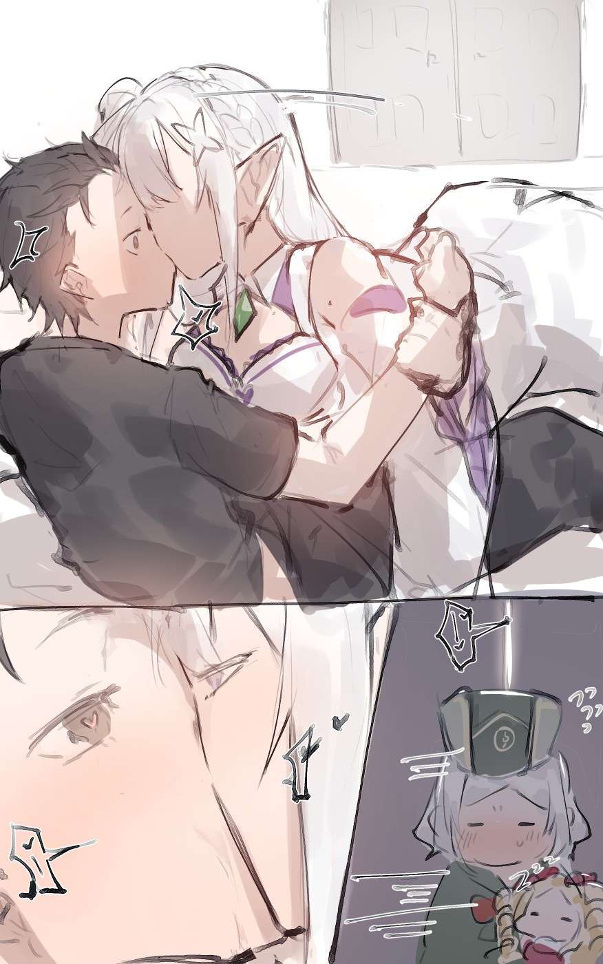 [Angel] Emilia x Subaru, Rem x Subaru