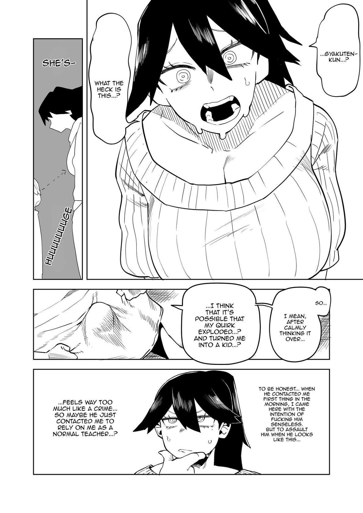 [Oekaki Kaki] Teisou Gyakuten Mono Midnight no Baai | Inverted Morality Academia ~Midnight's Case~ (Boku no Hero Academia) [English] {Doujins.com}